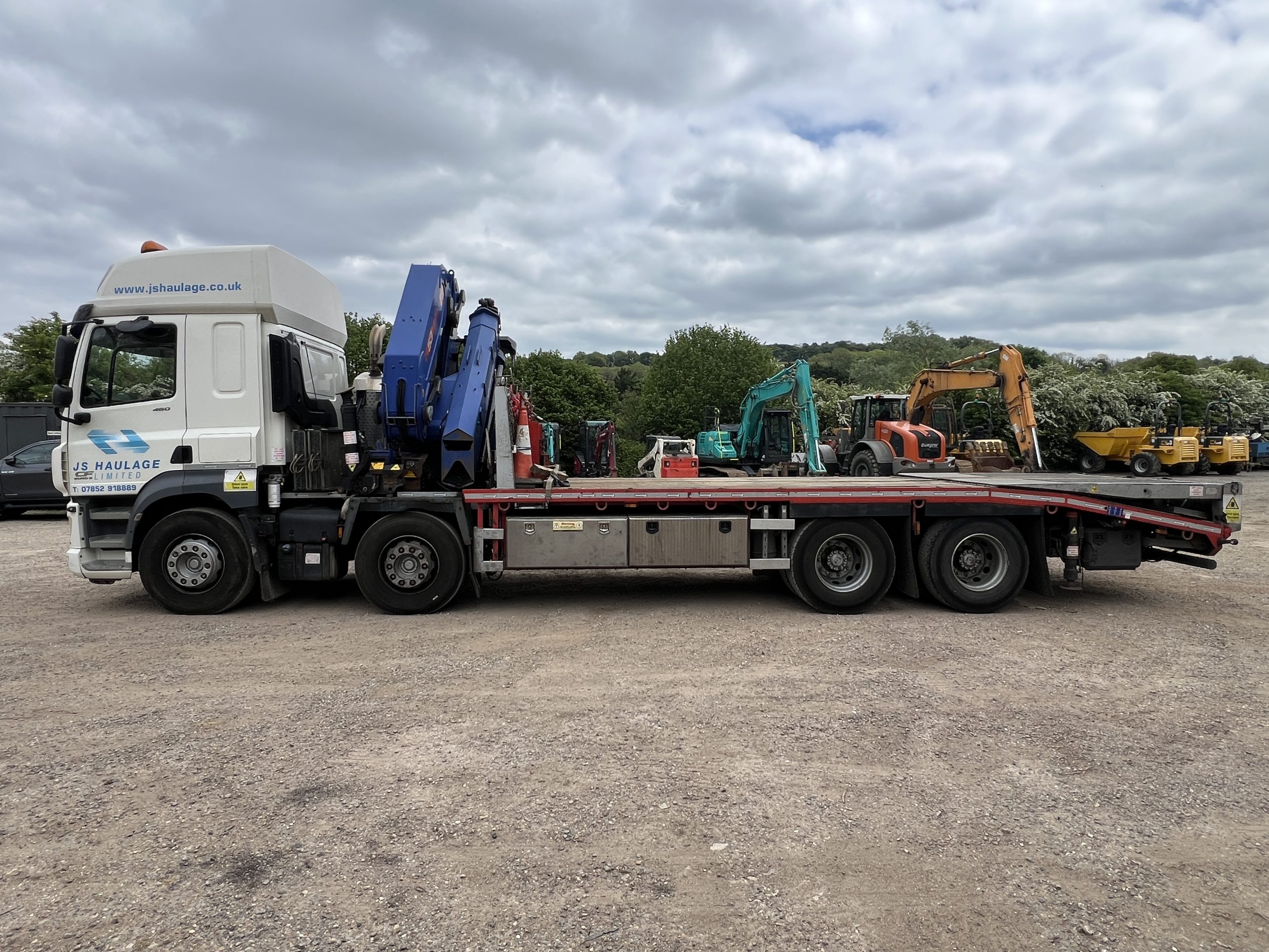 DAF CF460 CRANE LORRY 2016 - used trucks for sale at J Hawes Ltd - view 6