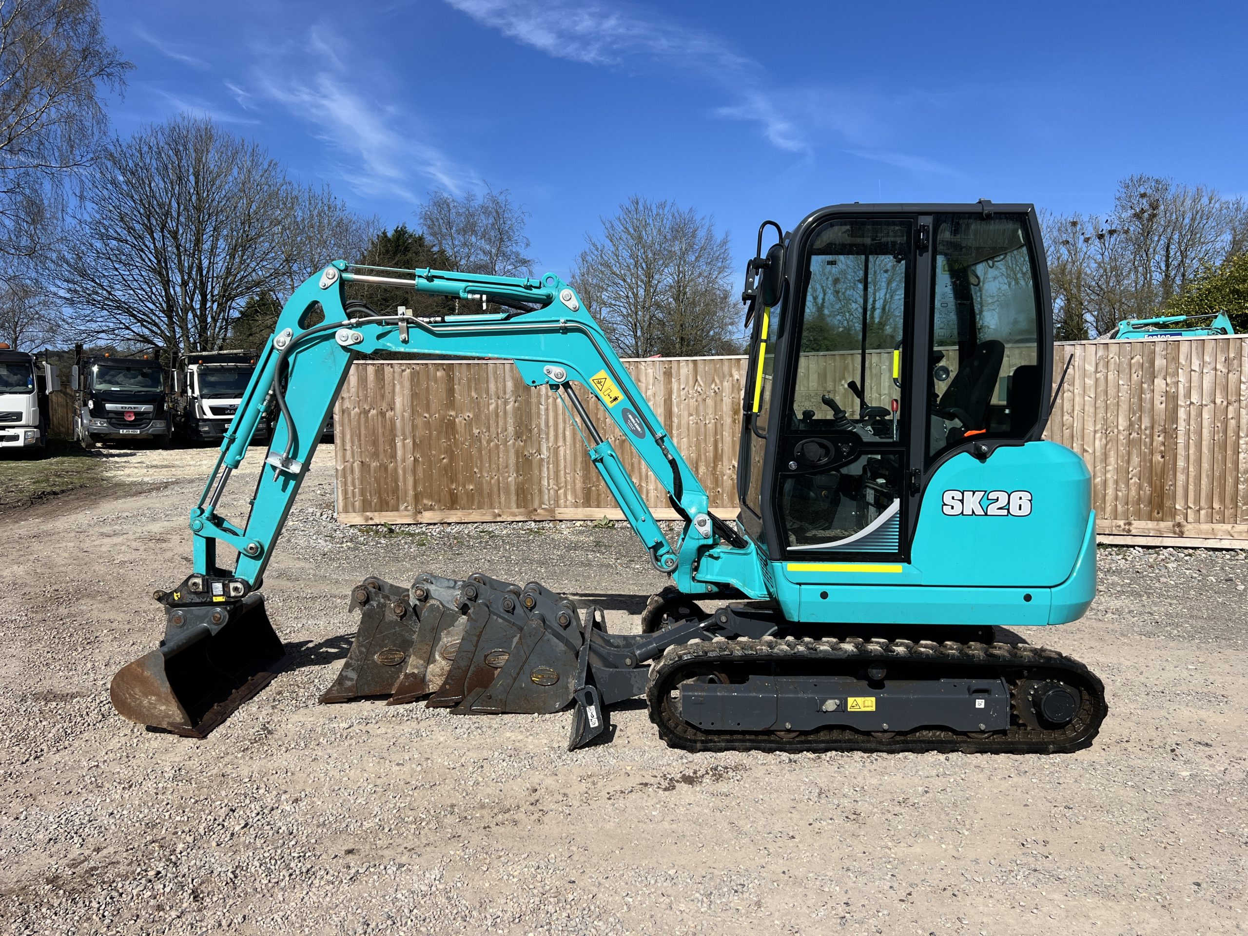 KOBELCO SK26-1E 2023 - used plant for sale at J Hawes Ltd