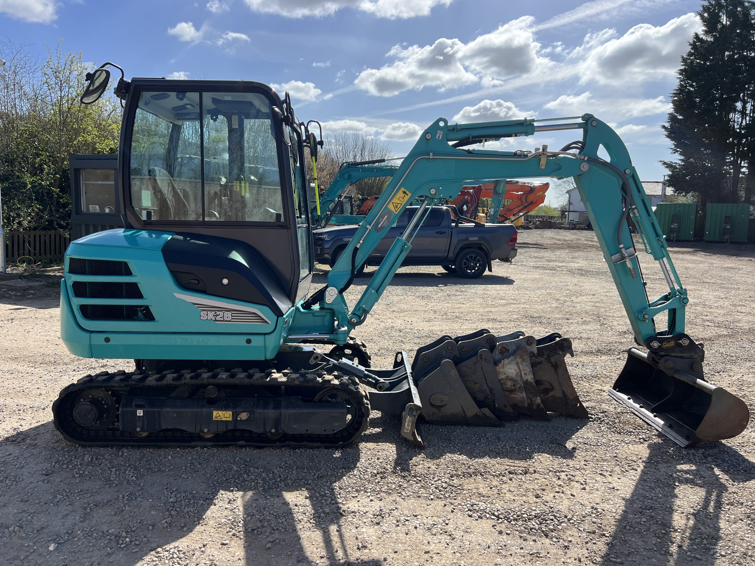 KOBELCO SK26-1E 2023 - used plant for sale at J Hawes Ltd - view 4