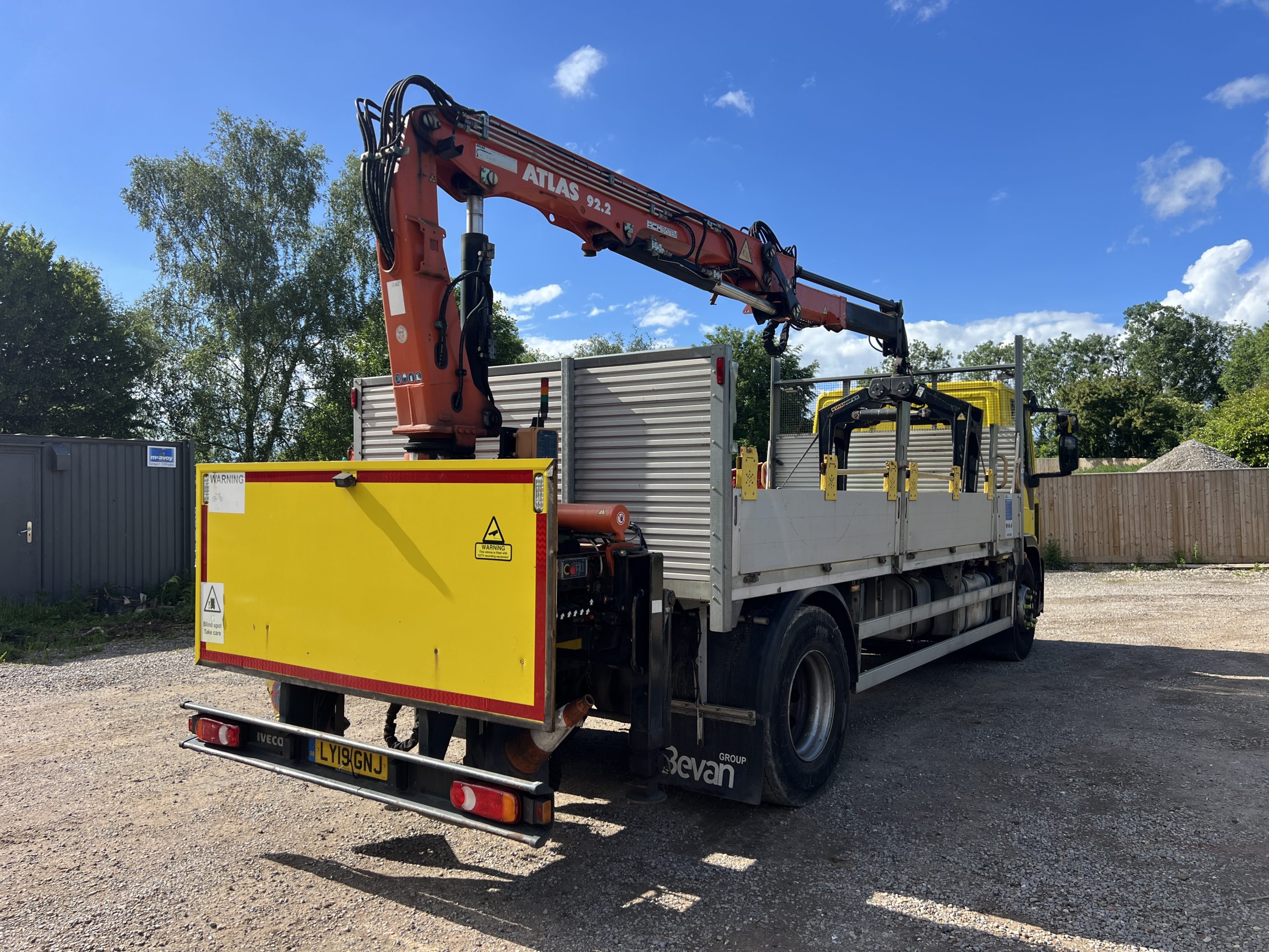 IVECO EUROCARGO 180E 2019 - used trucks for sale at J Hawes Ltd - view 4