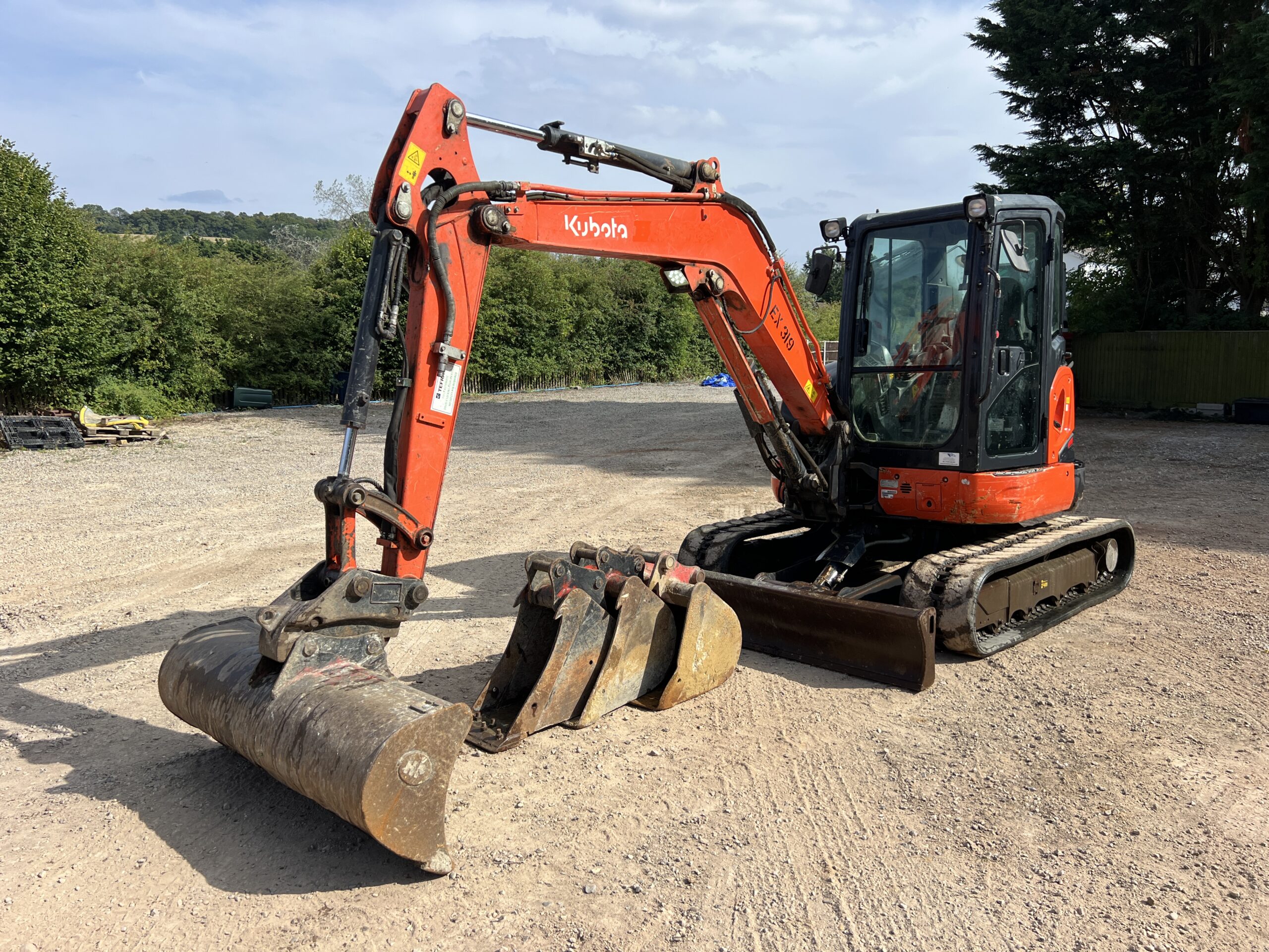KUBOTA U48-4 2019 - used plant for sale at J Hawes Ltd - view 2