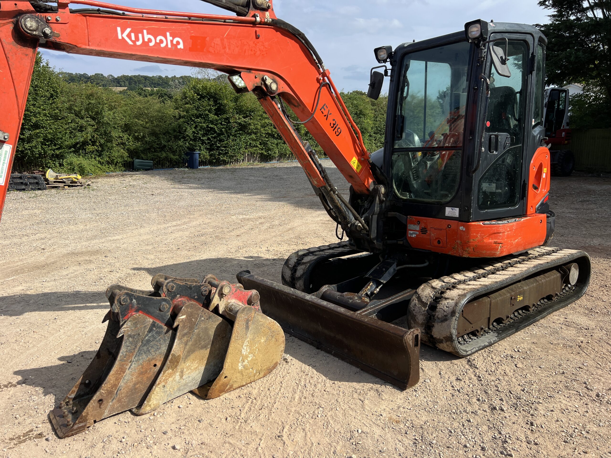 KUBOTA U48-4 2019 - used plant for sale at J Hawes Ltd - view 3
