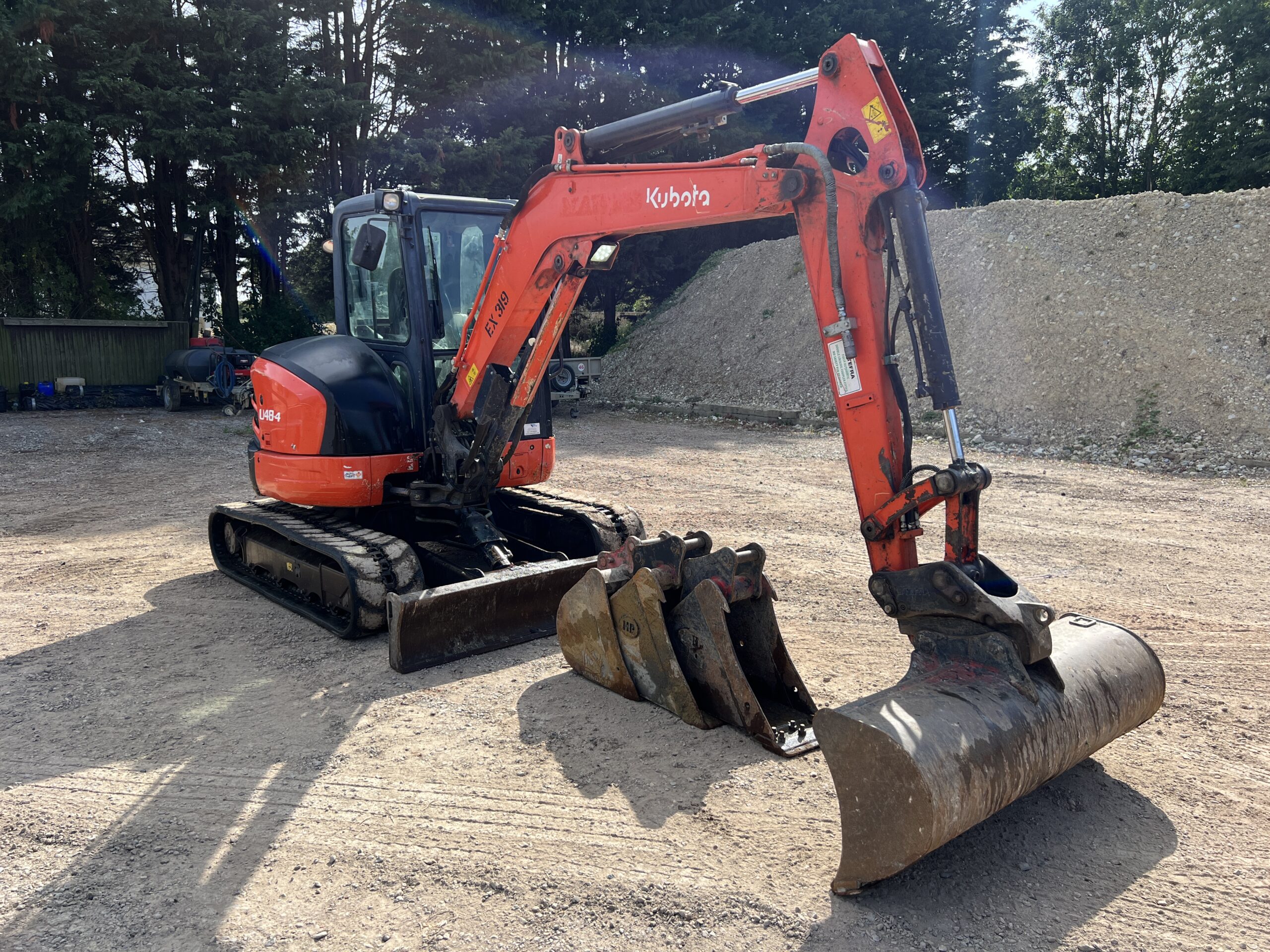 KUBOTA U48-4 2019 - used plant for sale at J Hawes Ltd - view 4