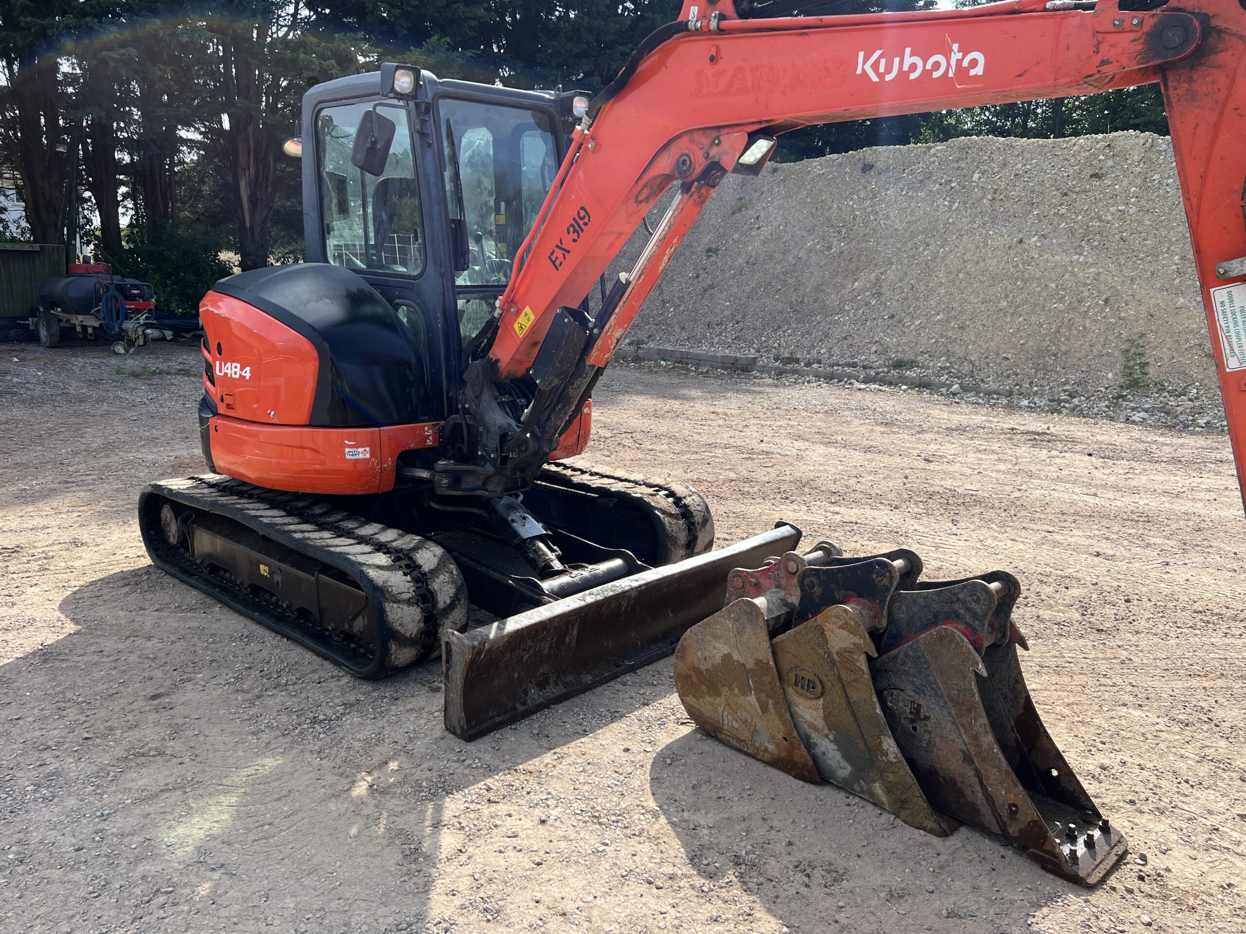 KUBOTA U48-4 2019 - used plant for sale at J Hawes Ltd - view 5