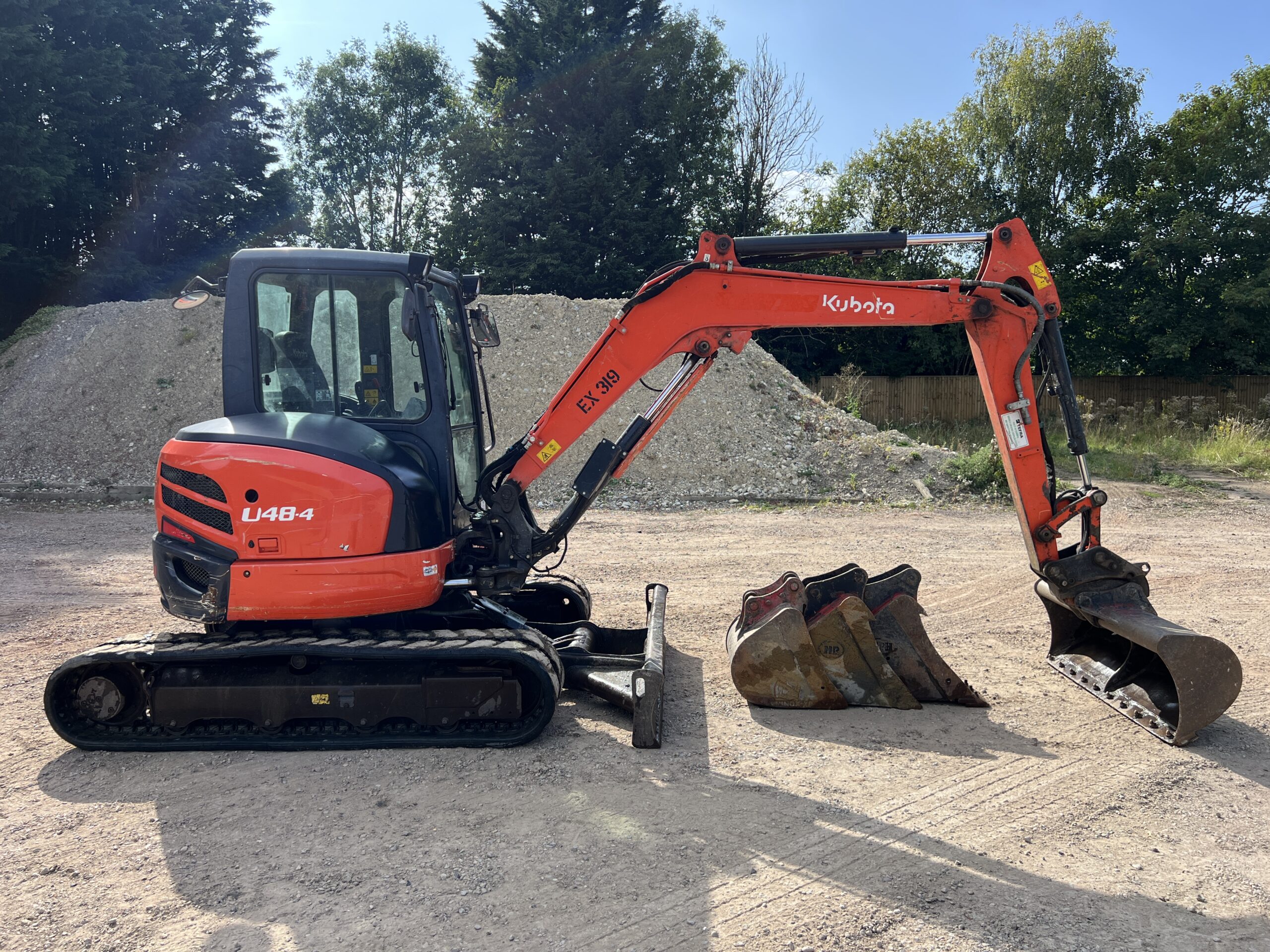 KUBOTA U48-4 2019 - used plant for sale at J Hawes Ltd - view 6