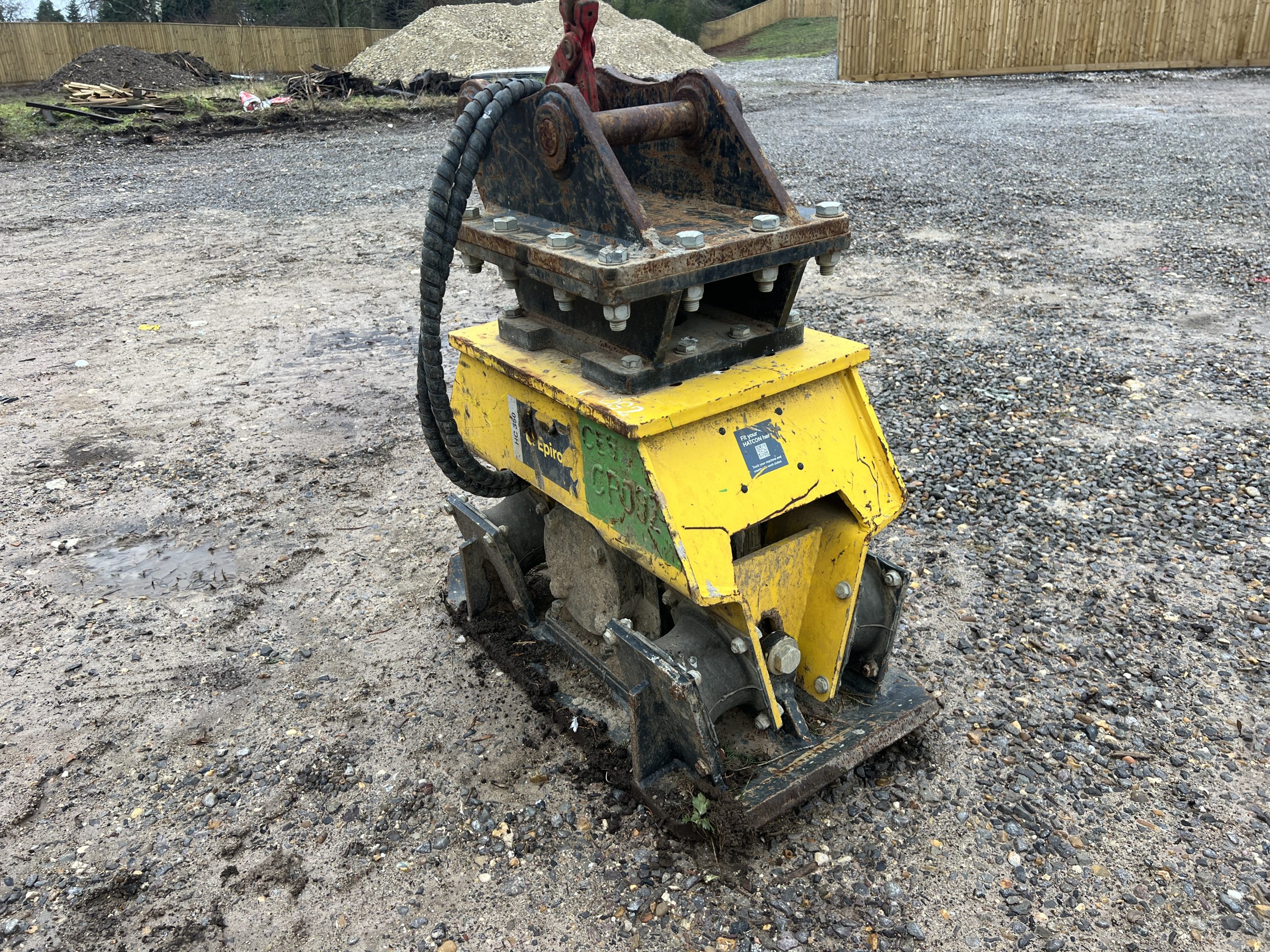 EPIROC HC350 COMPACTOR 2021 - used attachments & accessories for sale at J Hawes Ltd