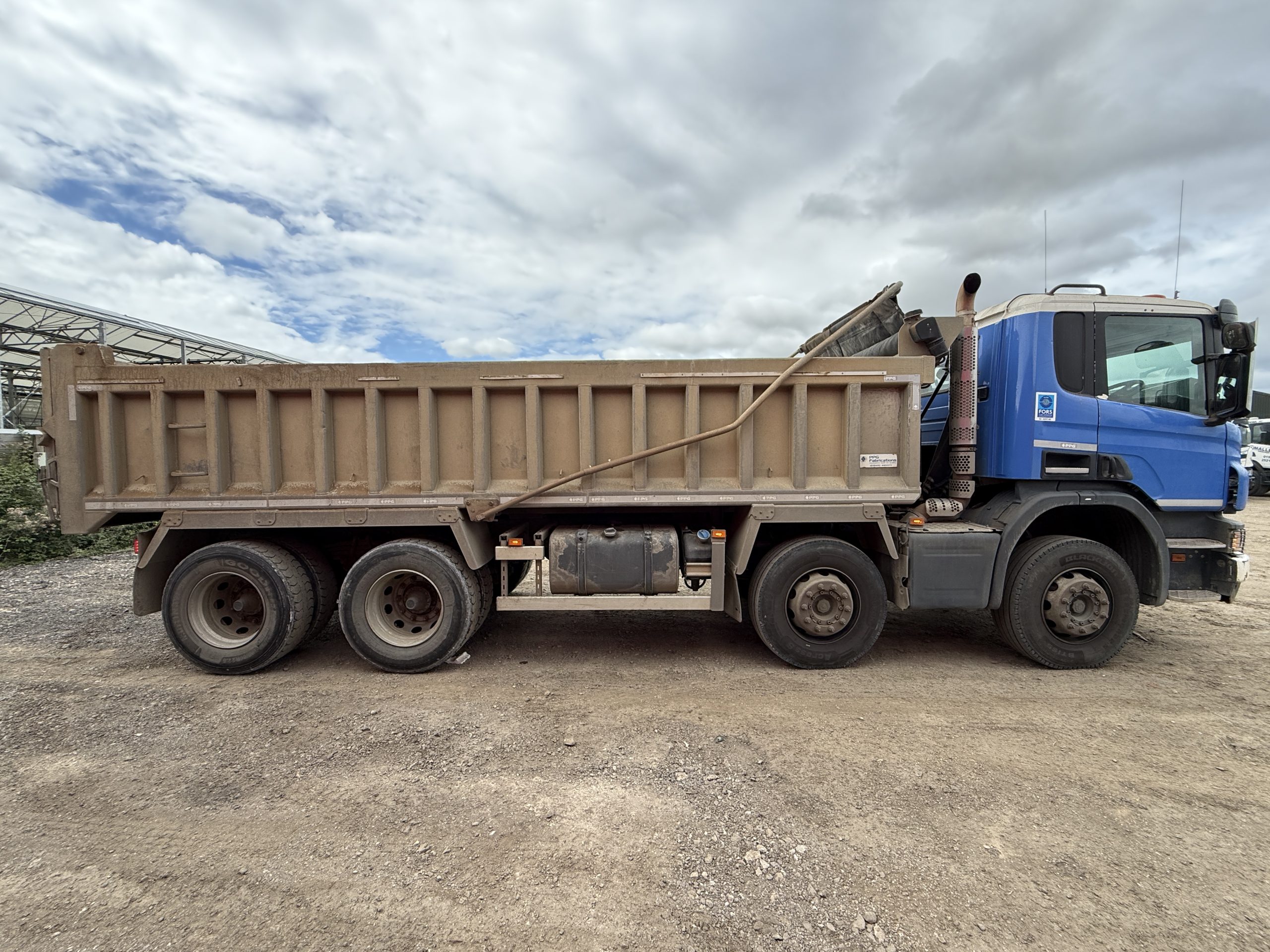 SCANIA P410 TIPPER 2018 - used trucks for sale at J Hawes Ltd - view 3