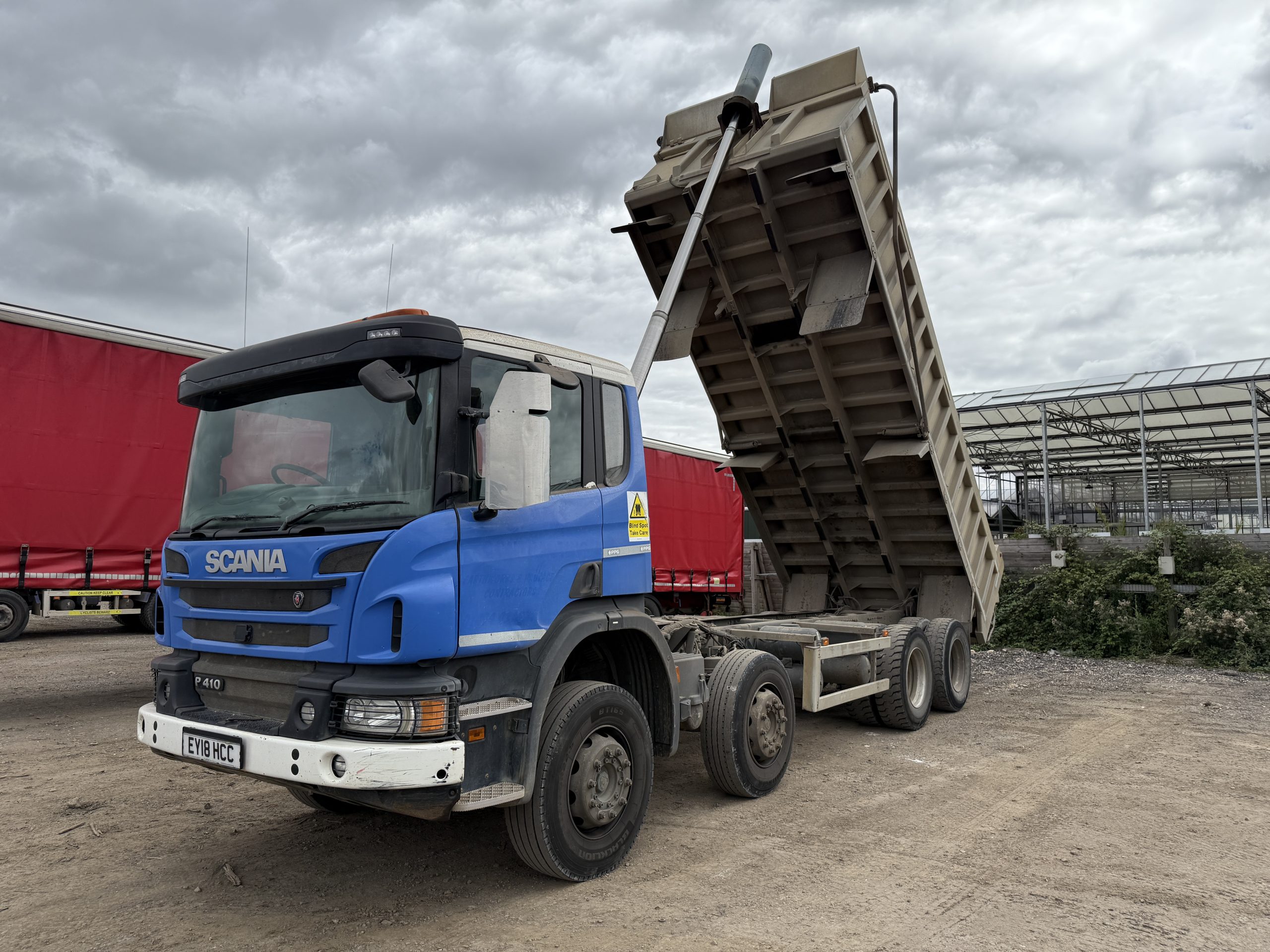 SCANIA P410 TIPPER 2018 - used trucks for sale at J Hawes Ltd - view 15
