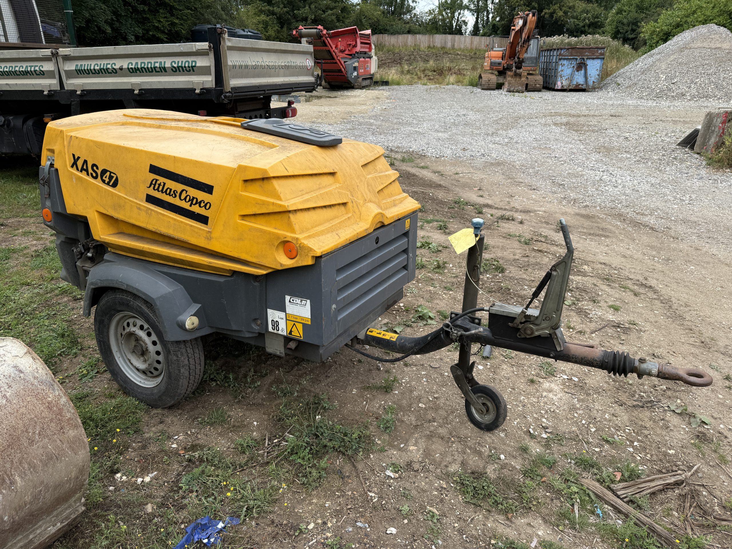 ATLAS COPCO XAS47KD 2016 - used plant for sale at J Hawes Ltd - view 2