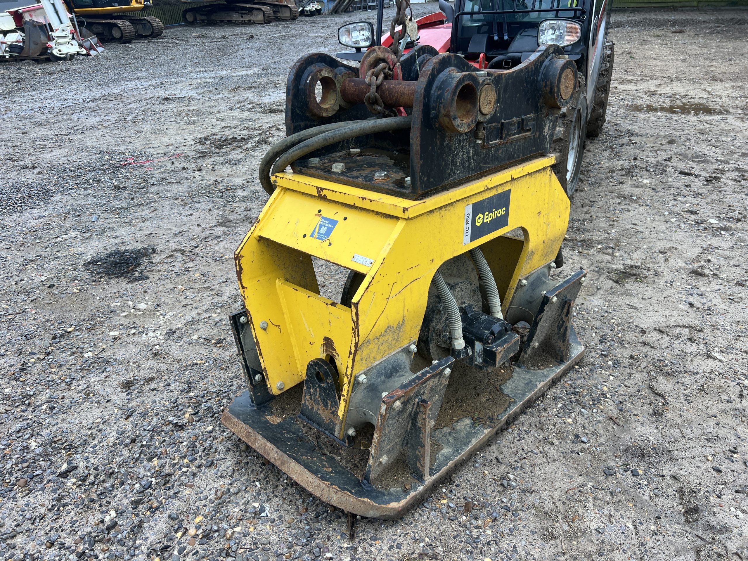 EPIROC HC850 COMPACTOR 2021 - used attachments & accessories for sale at J Hawes Ltd - view 3