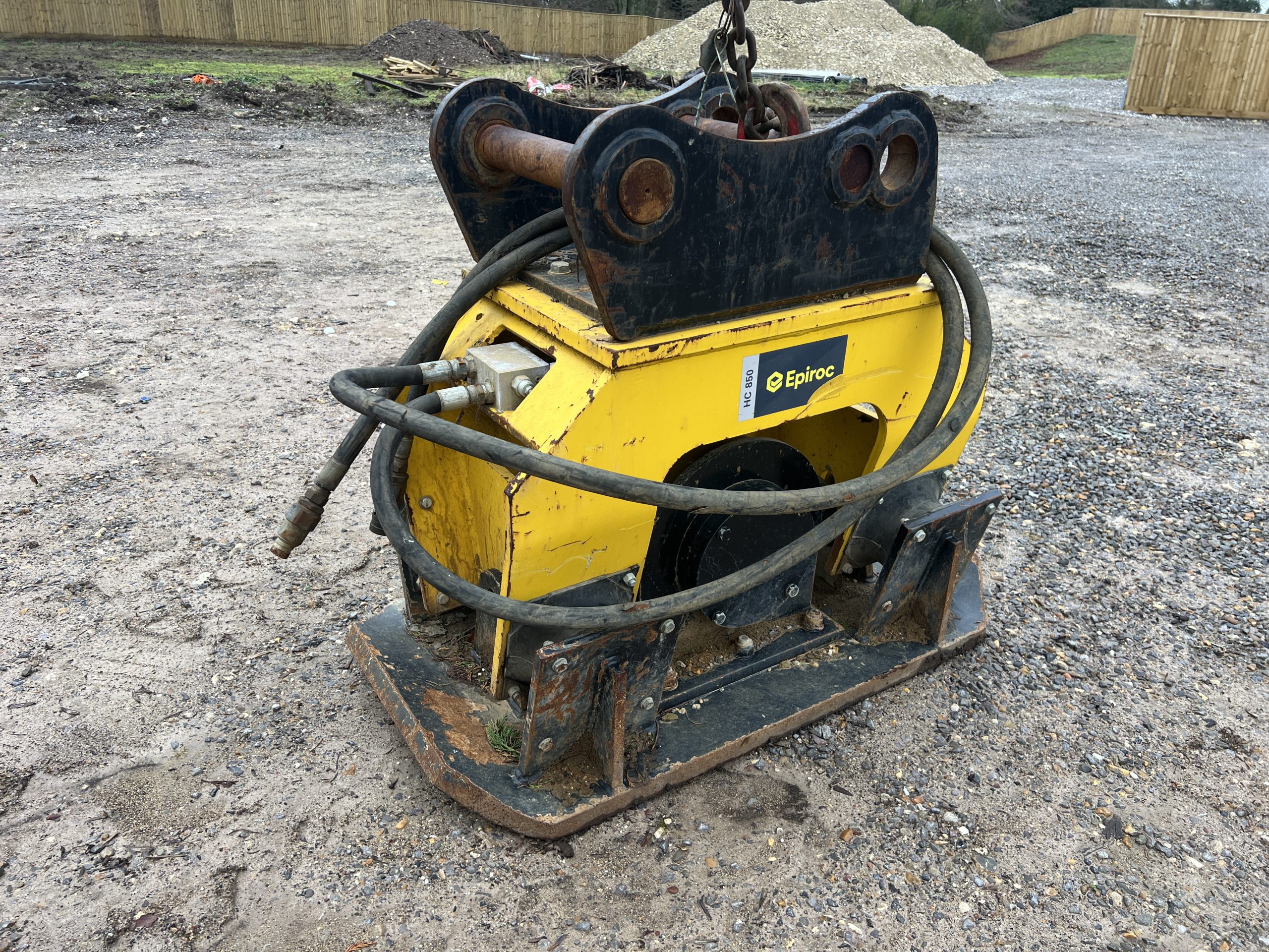 EPIROC HC850 COMPACTOR 2021 - used attachments & accessories for sale at J Hawes Ltd - view 4