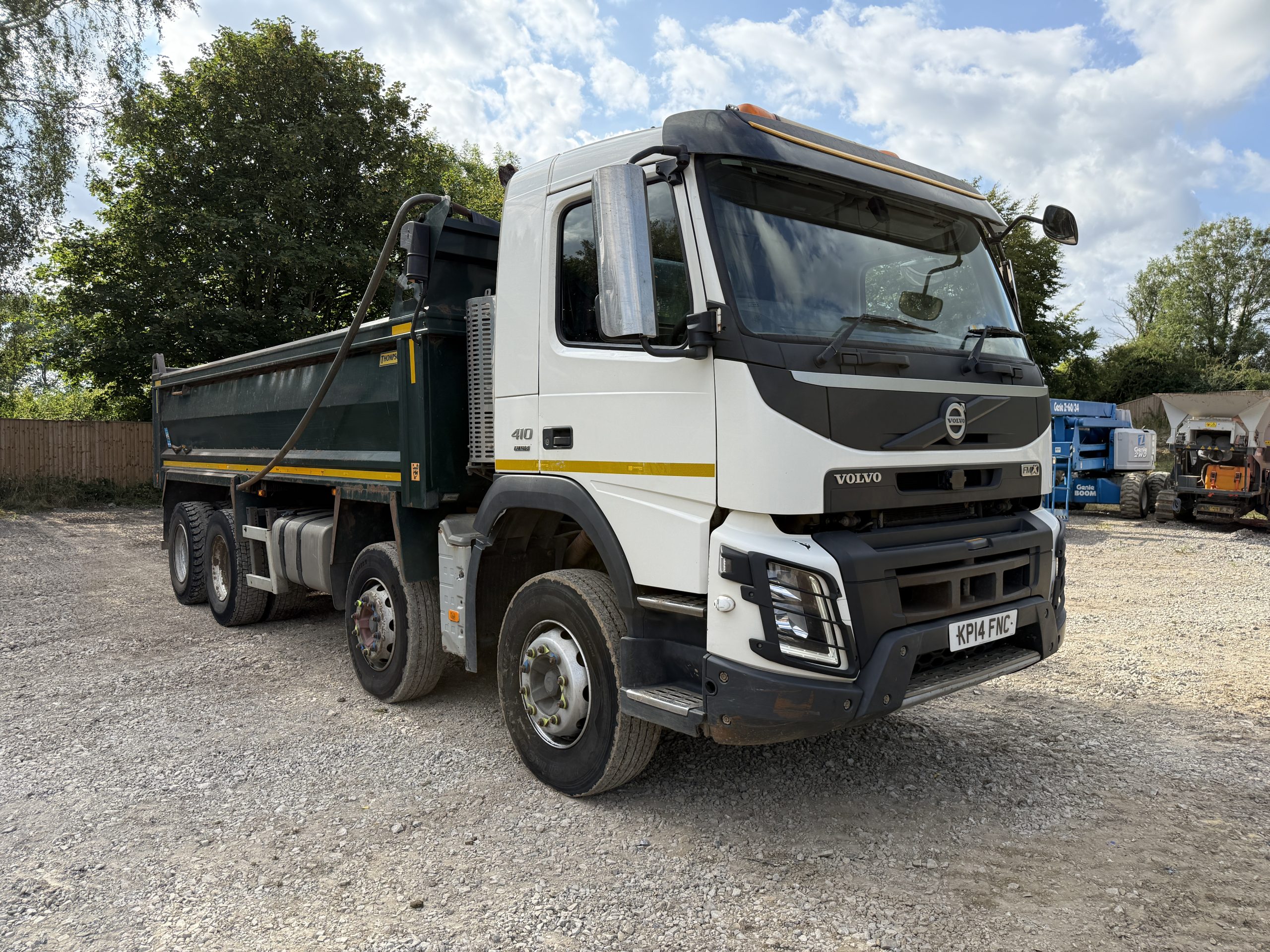 VOLVO FMX410 TIPPER 2014 - used trucks for sale at J Hawes Ltd - view 2