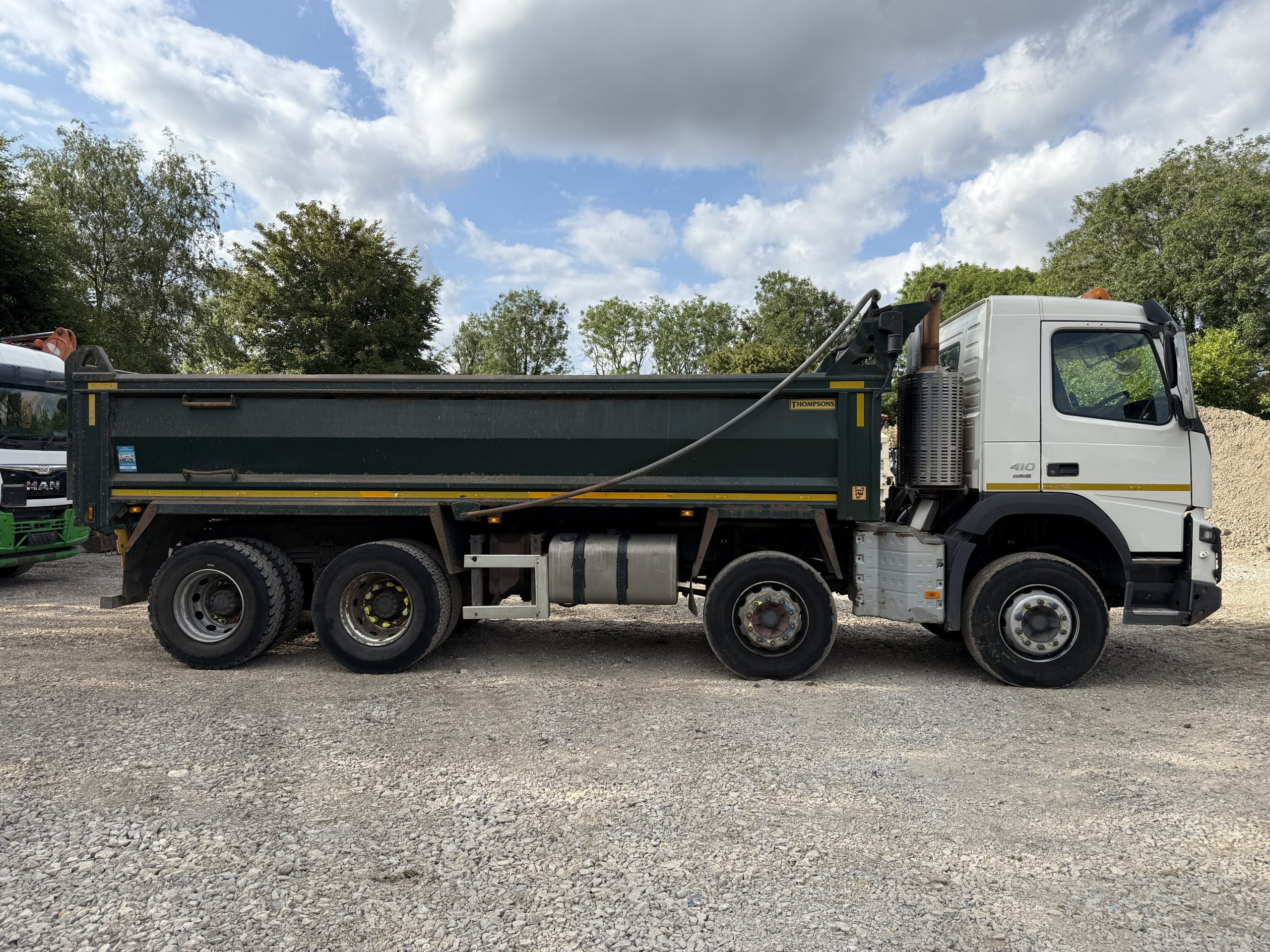 VOLVO FMX410 TIPPER 2014 - used trucks for sale at J Hawes Ltd - view 3