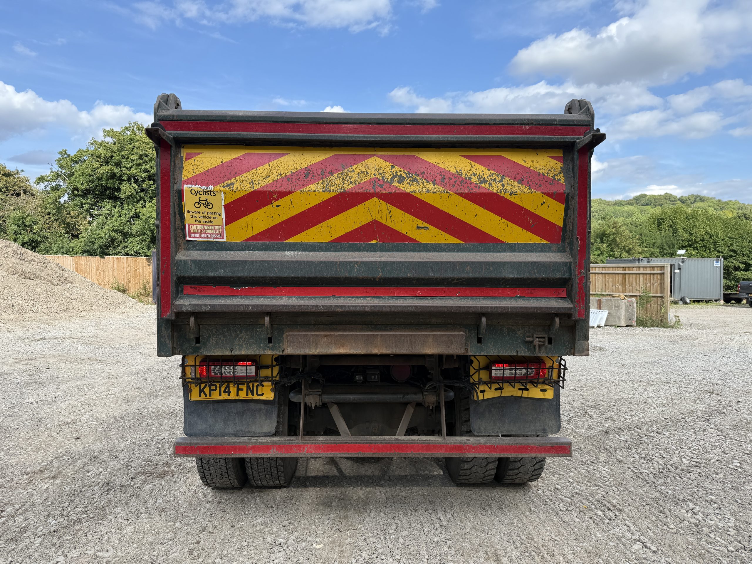VOLVO FMX410 TIPPER 2014 - used trucks for sale at J Hawes Ltd - view 5