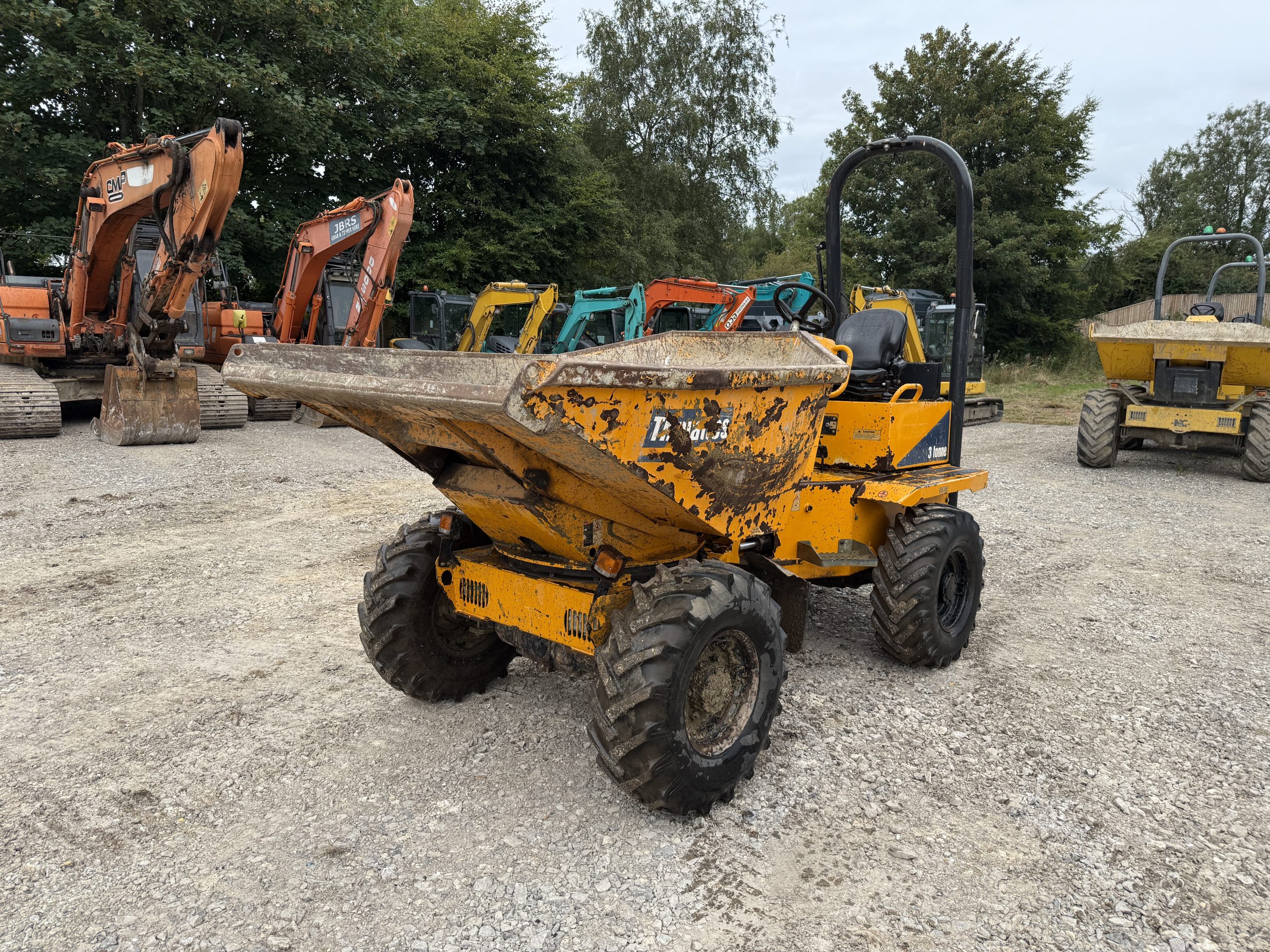 3 TON THWAITES DUMPER 2015 - used plant for sale at J Hawes Ltd