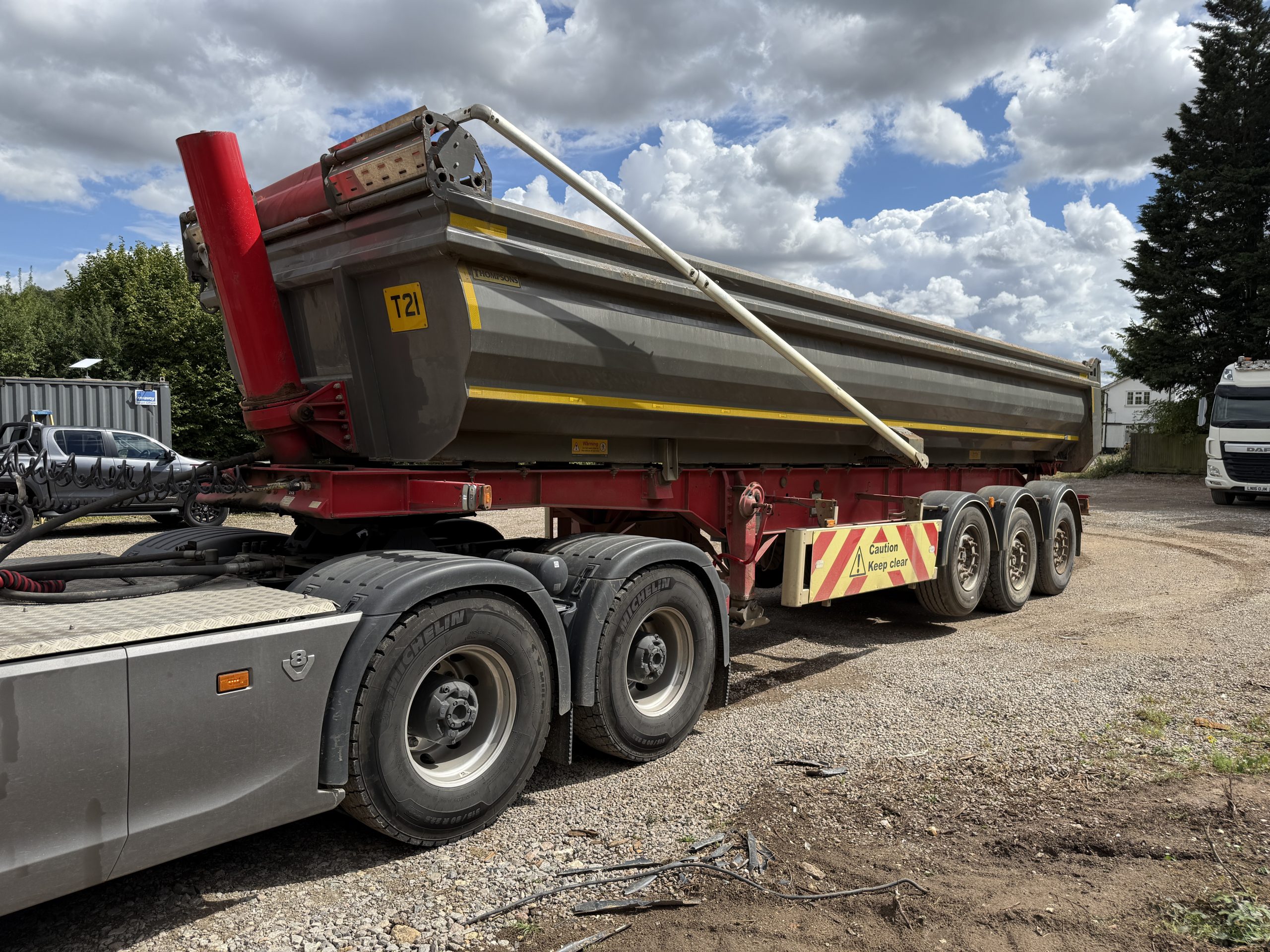 THOMPSON TIPPING TRAILER 2007 - used trucks for sale at J Hawes Ltd