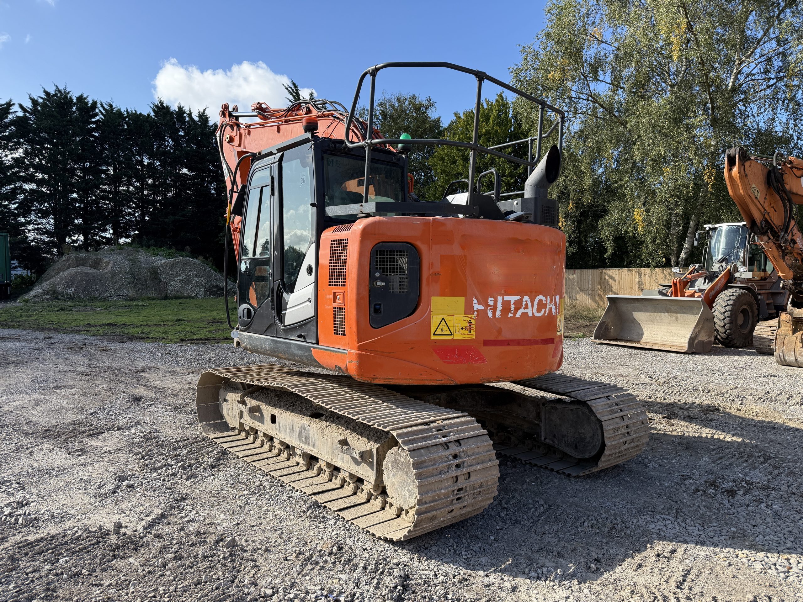 HITACHI ZX135US-6 - used plant for sale at J Hawes Ltd - view 3