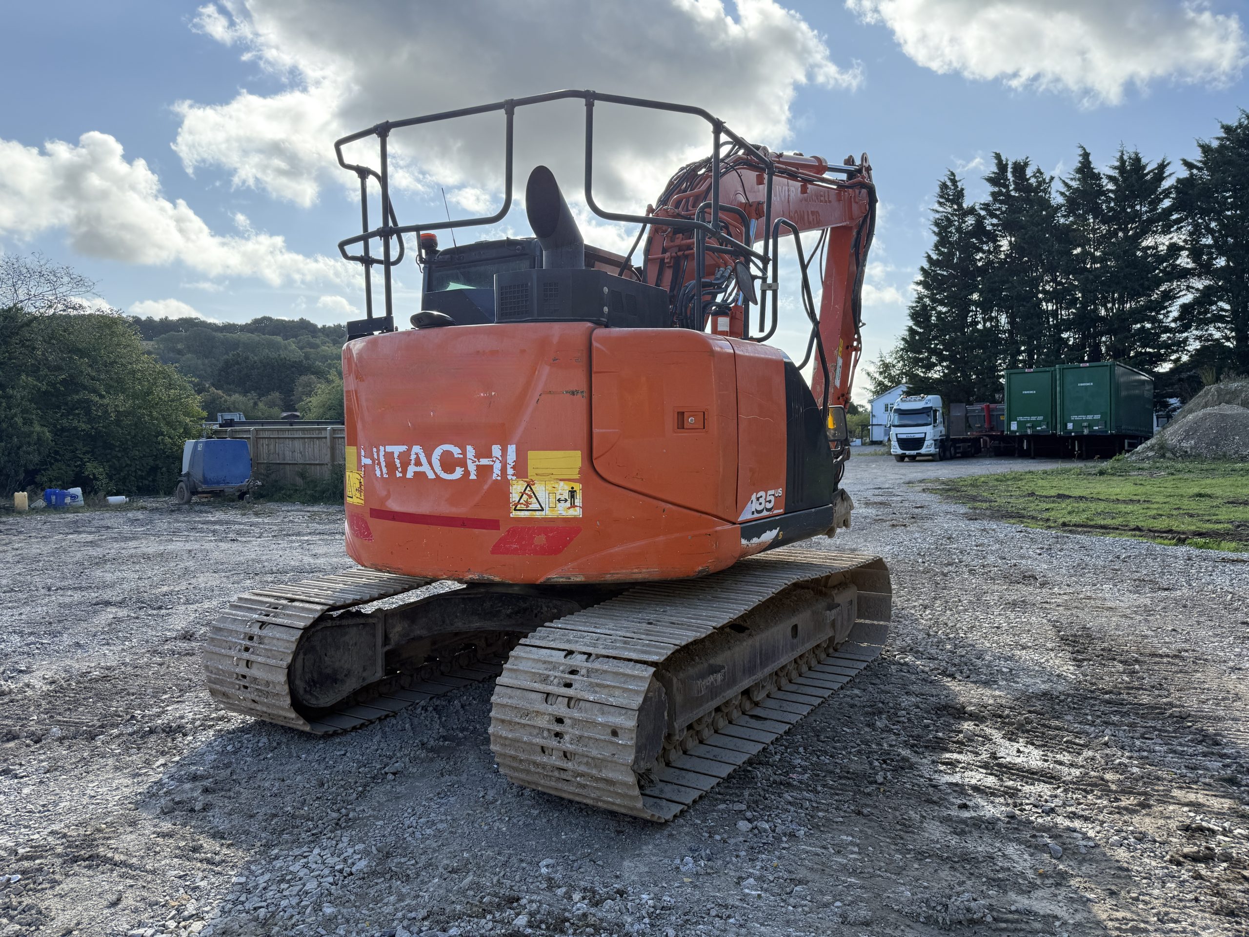 HITACHI ZX135US-6 - used plant for sale at J Hawes Ltd - view 4
