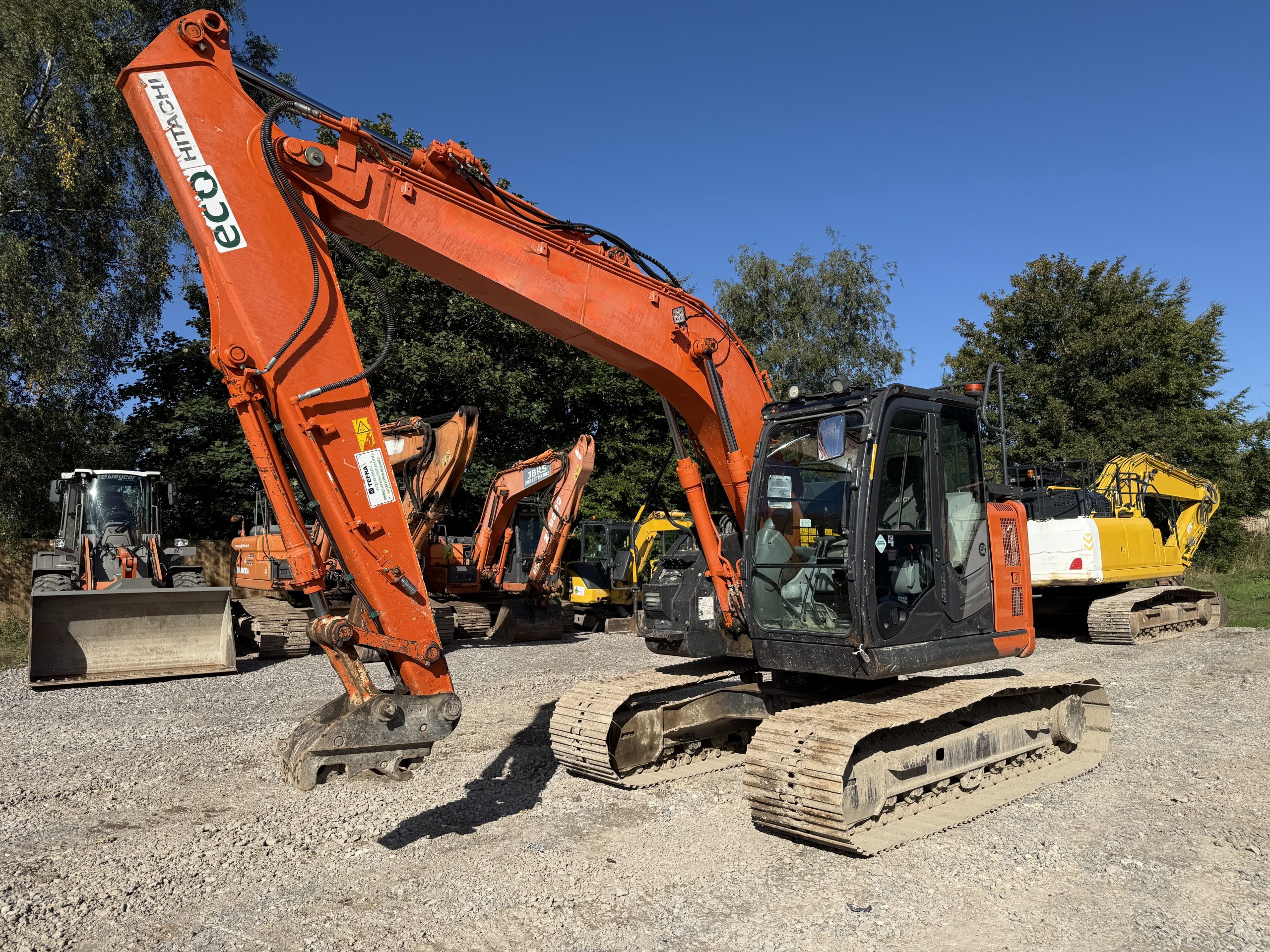 HITACHI ZX135US-6 - used plant for sale at J Hawes Ltd