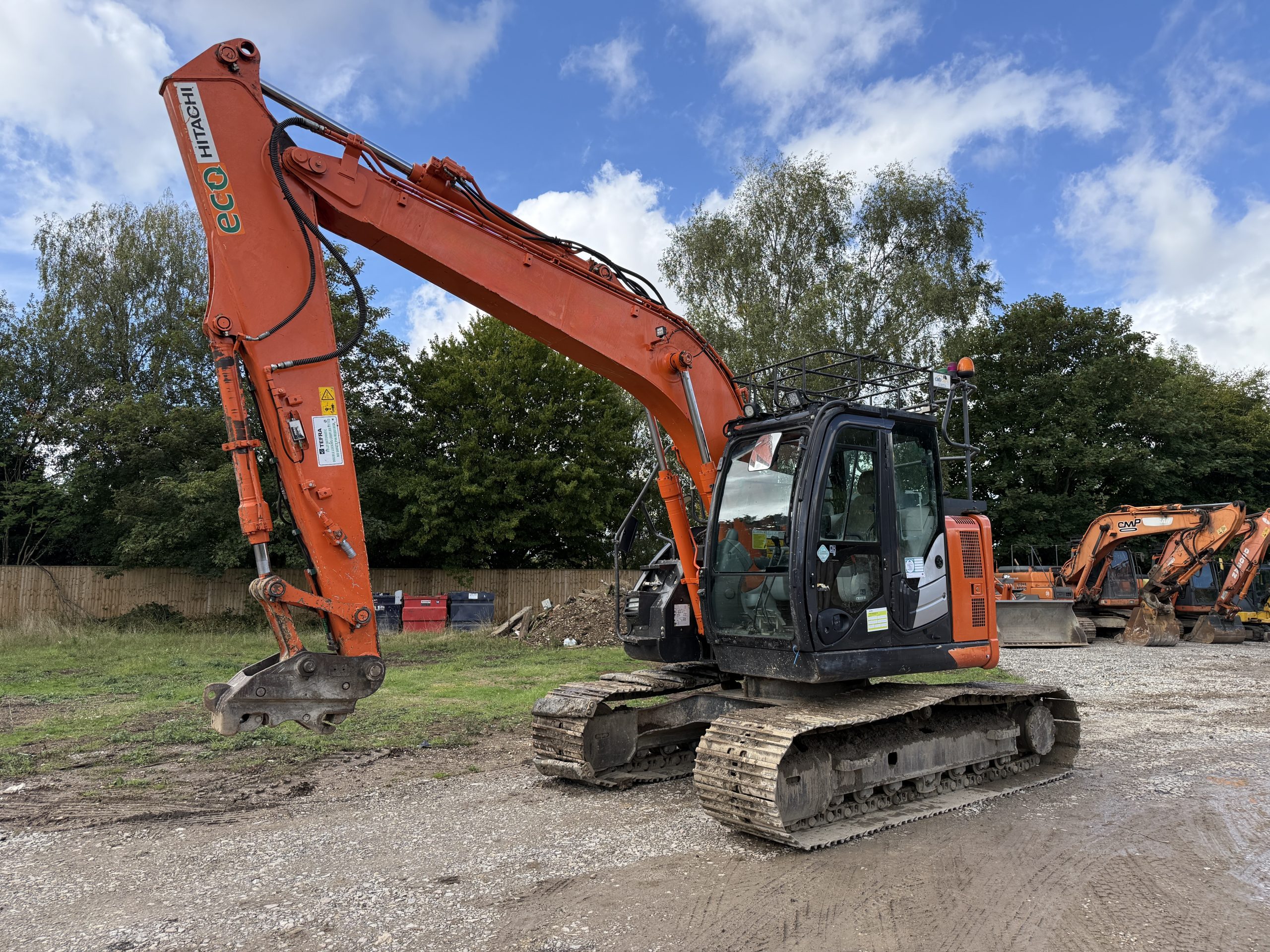 HITACHI ZX135US-6 - used plant for sale at J Hawes Ltd