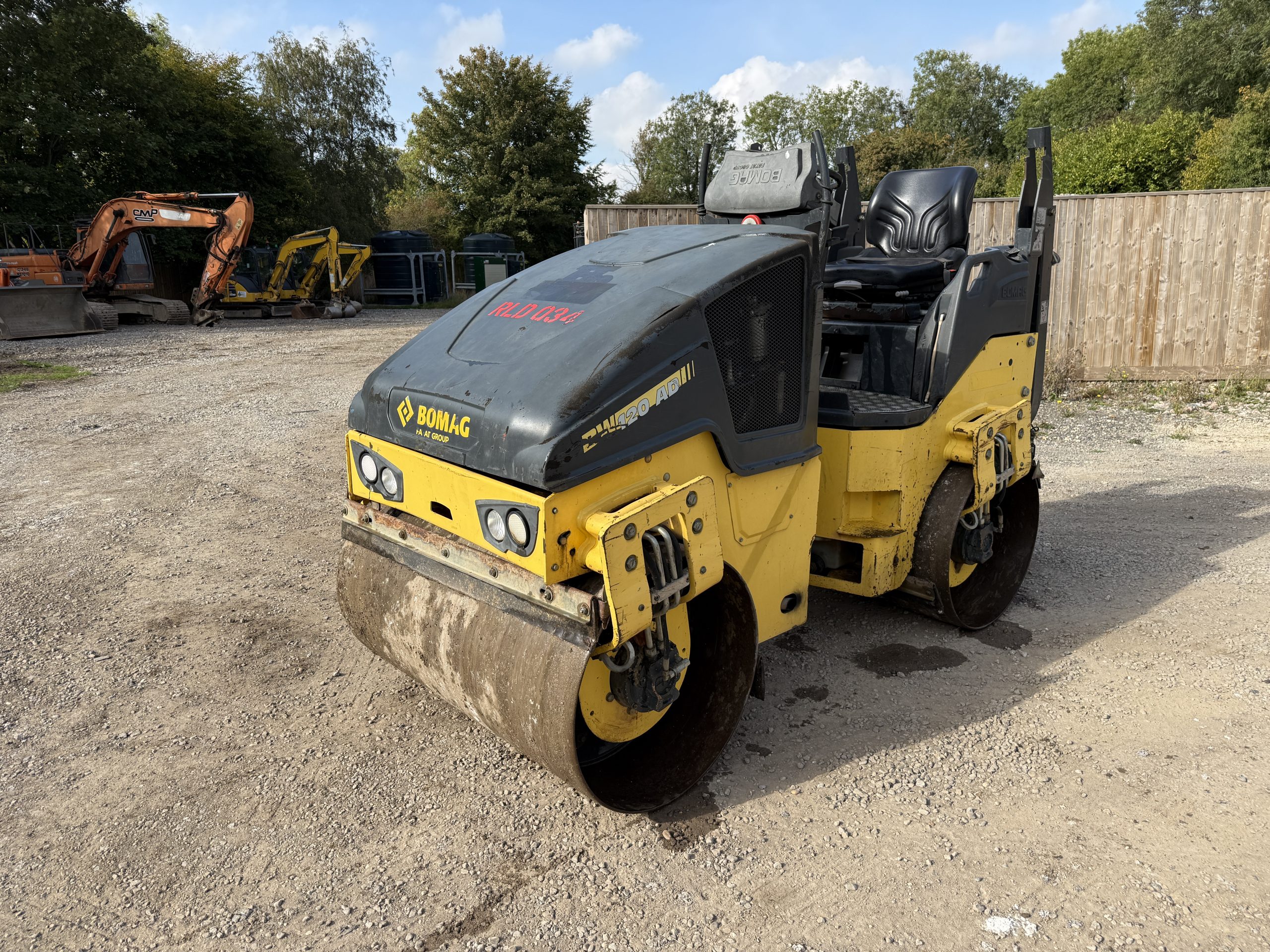 BOMAG BW120AD-5 2014 - used plant for sale at J Hawes Ltd - view 2