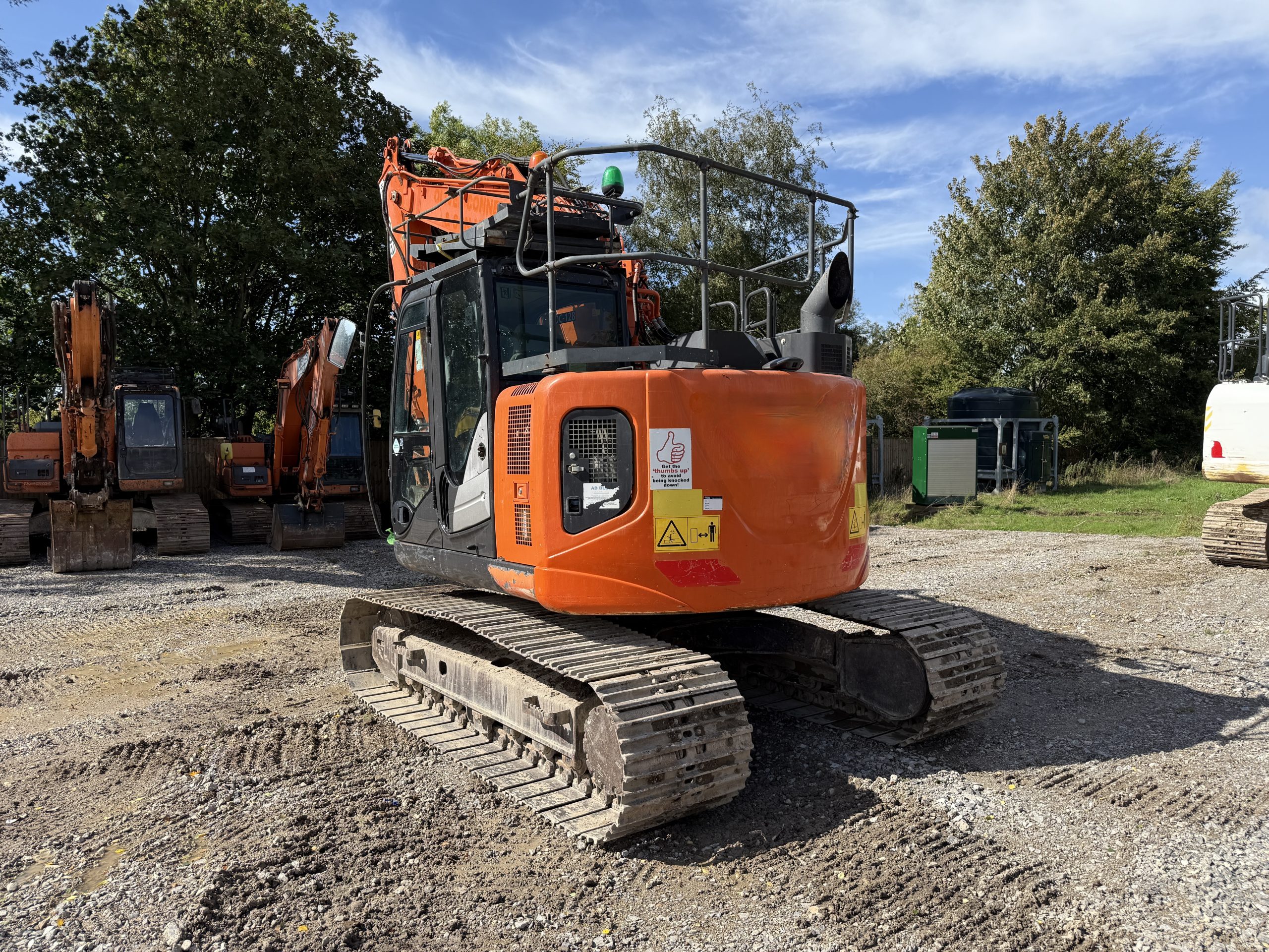 HITACHI ZX135US-6 - used plant for sale at J Hawes Ltd - view 3