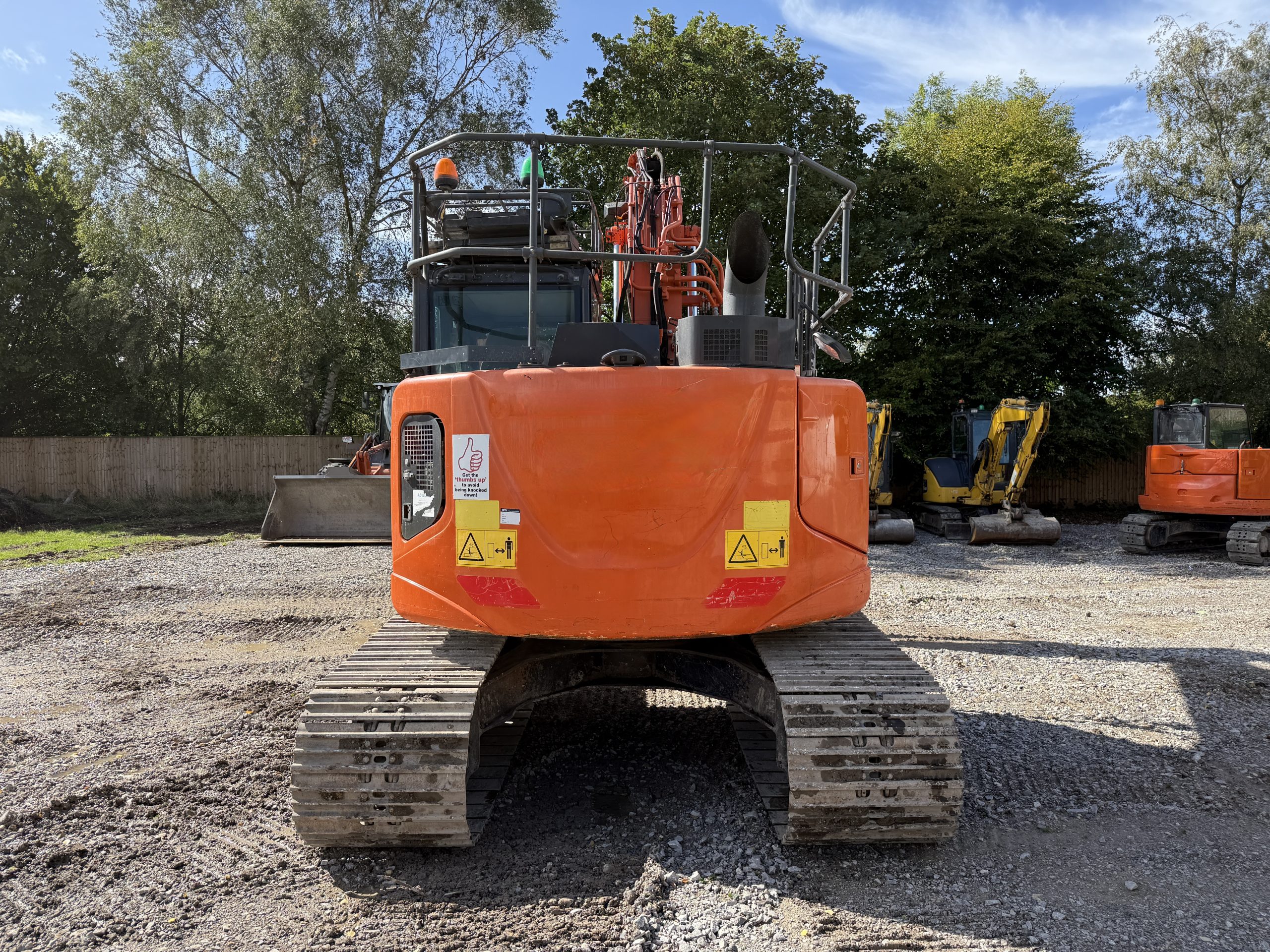 HITACHI ZX135US-6 - used plant for sale at J Hawes Ltd - view 4