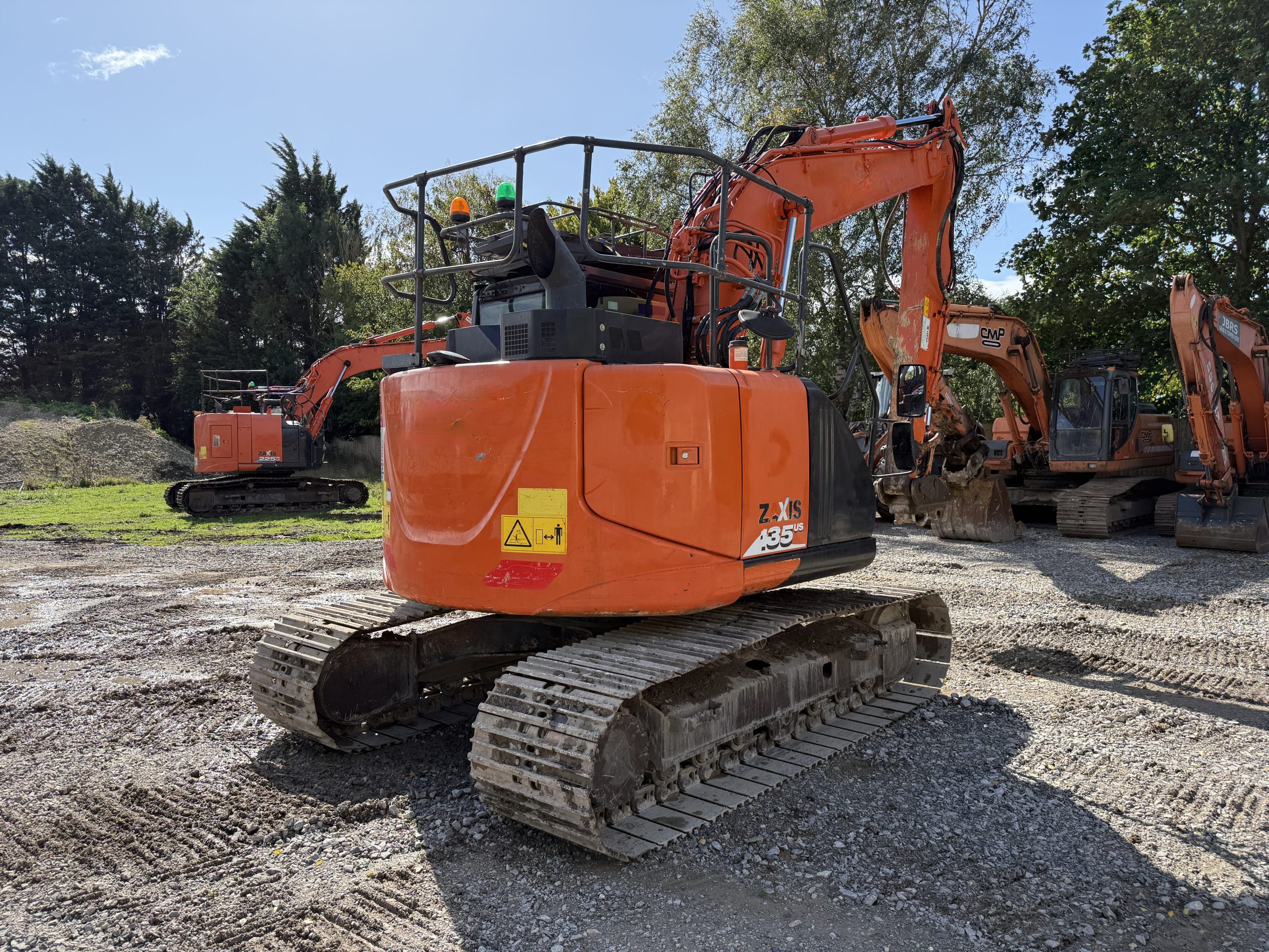 HITACHI ZX135US-6 - used plant for sale at J Hawes Ltd - view 5