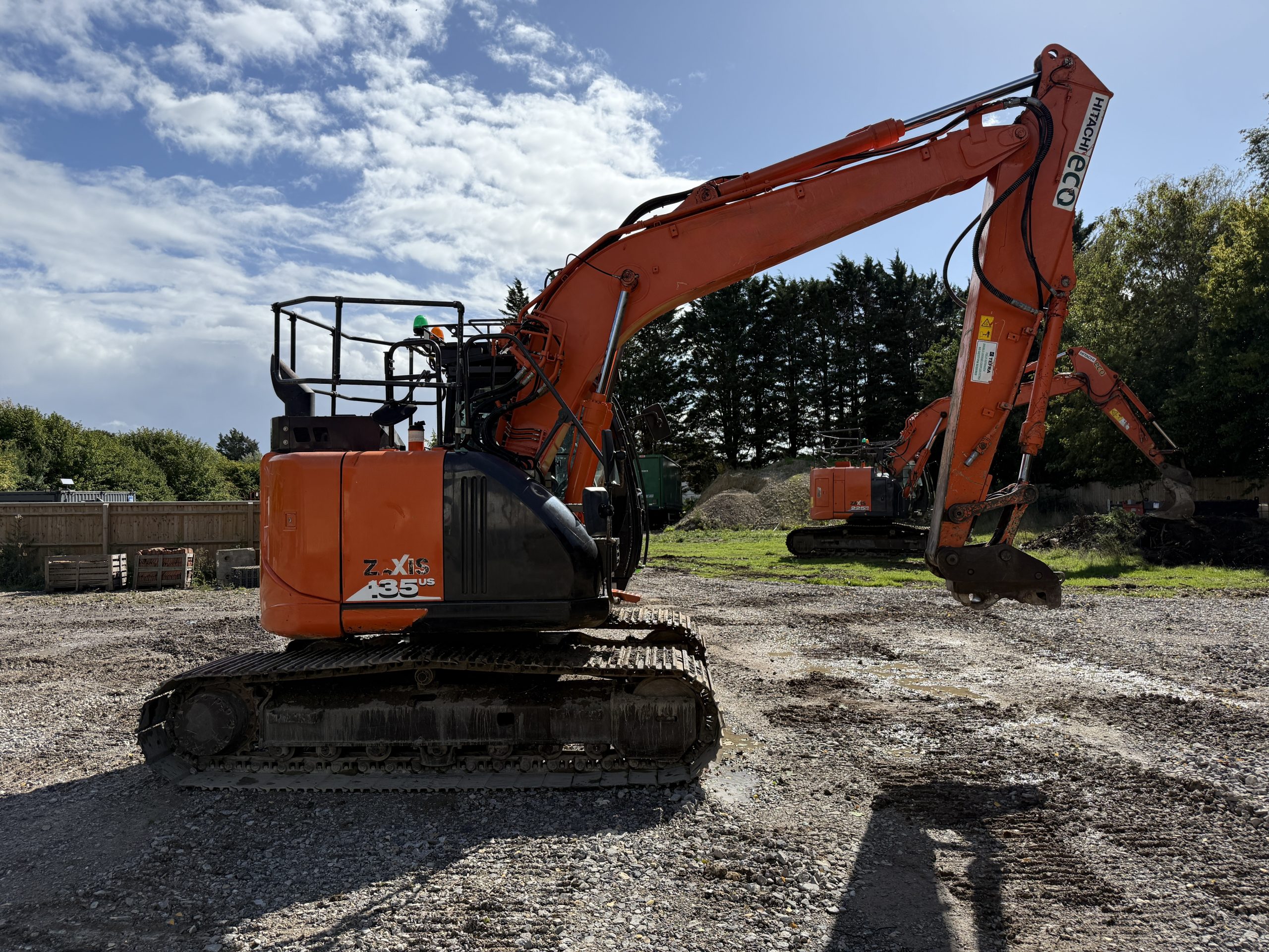 HITACHI ZX135US-6 - used plant for sale at J Hawes Ltd - view 6