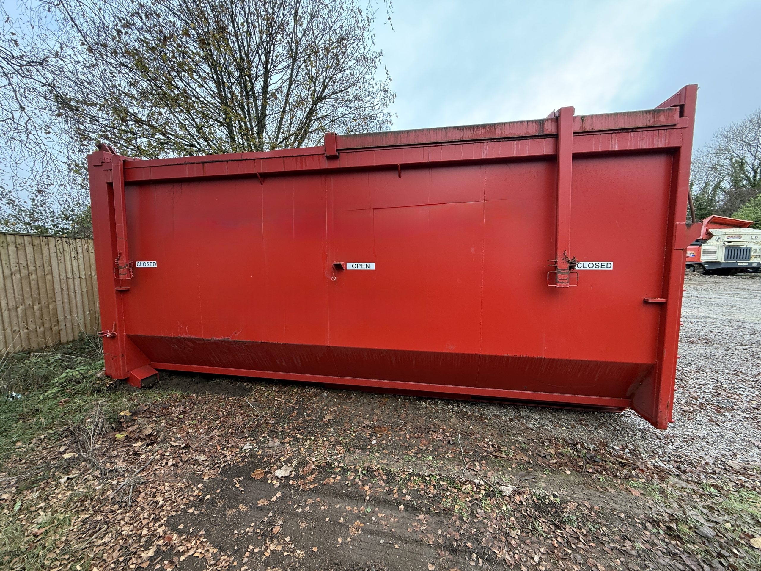 INCLOSED 40YRD BINS - used attachments & accessories for sale at J Hawes Ltd - view 6