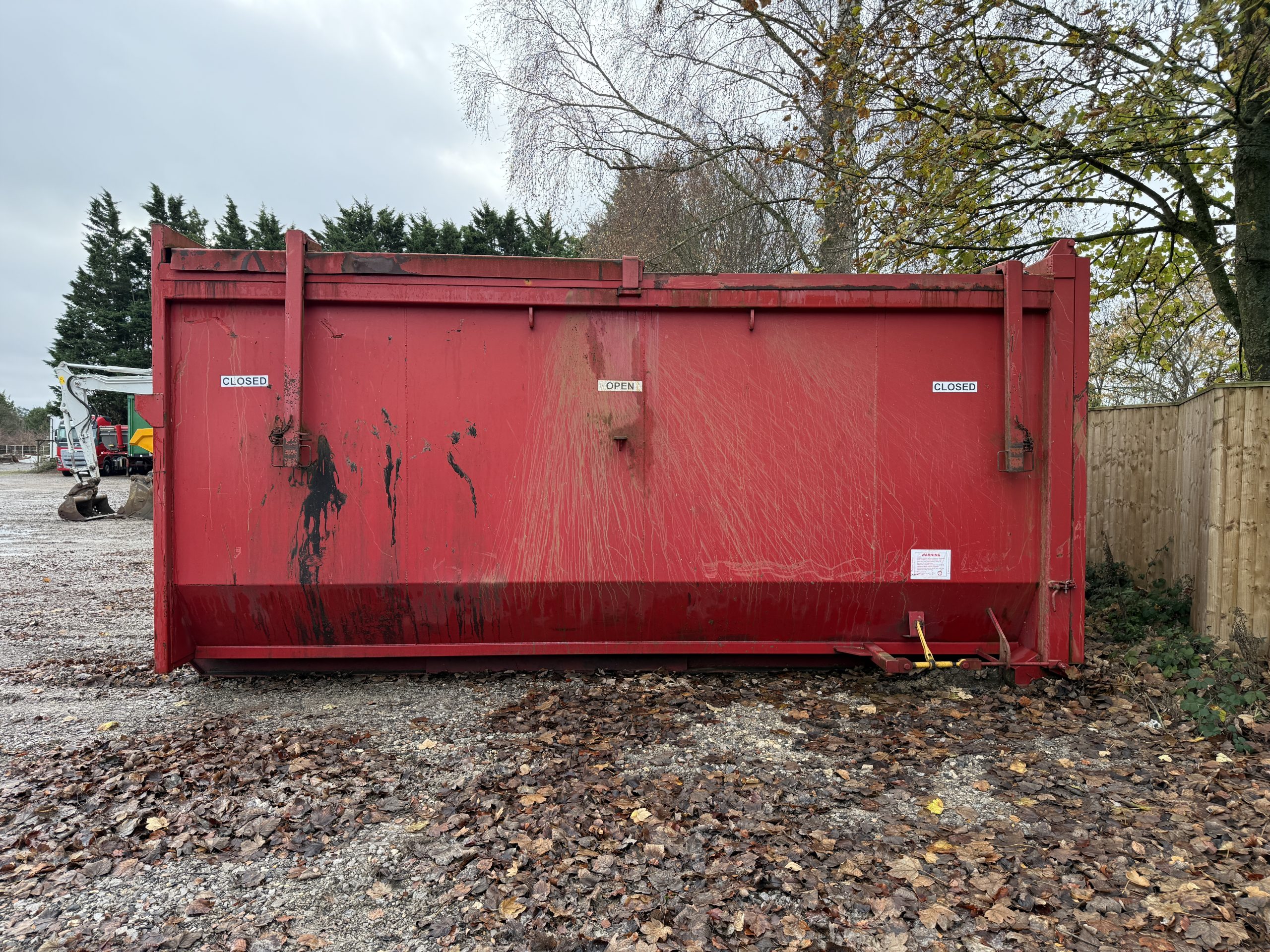 INCLOSED 40YRD BINS - used attachments & accessories for sale at J Hawes Ltd - view 4