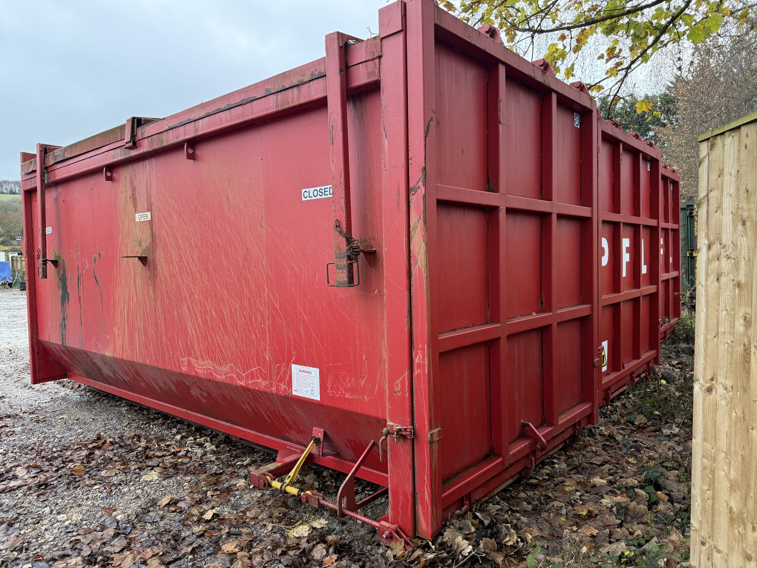 INCLOSED 40YRD BINS - used attachments & accessories for sale at J Hawes Ltd - view 5
