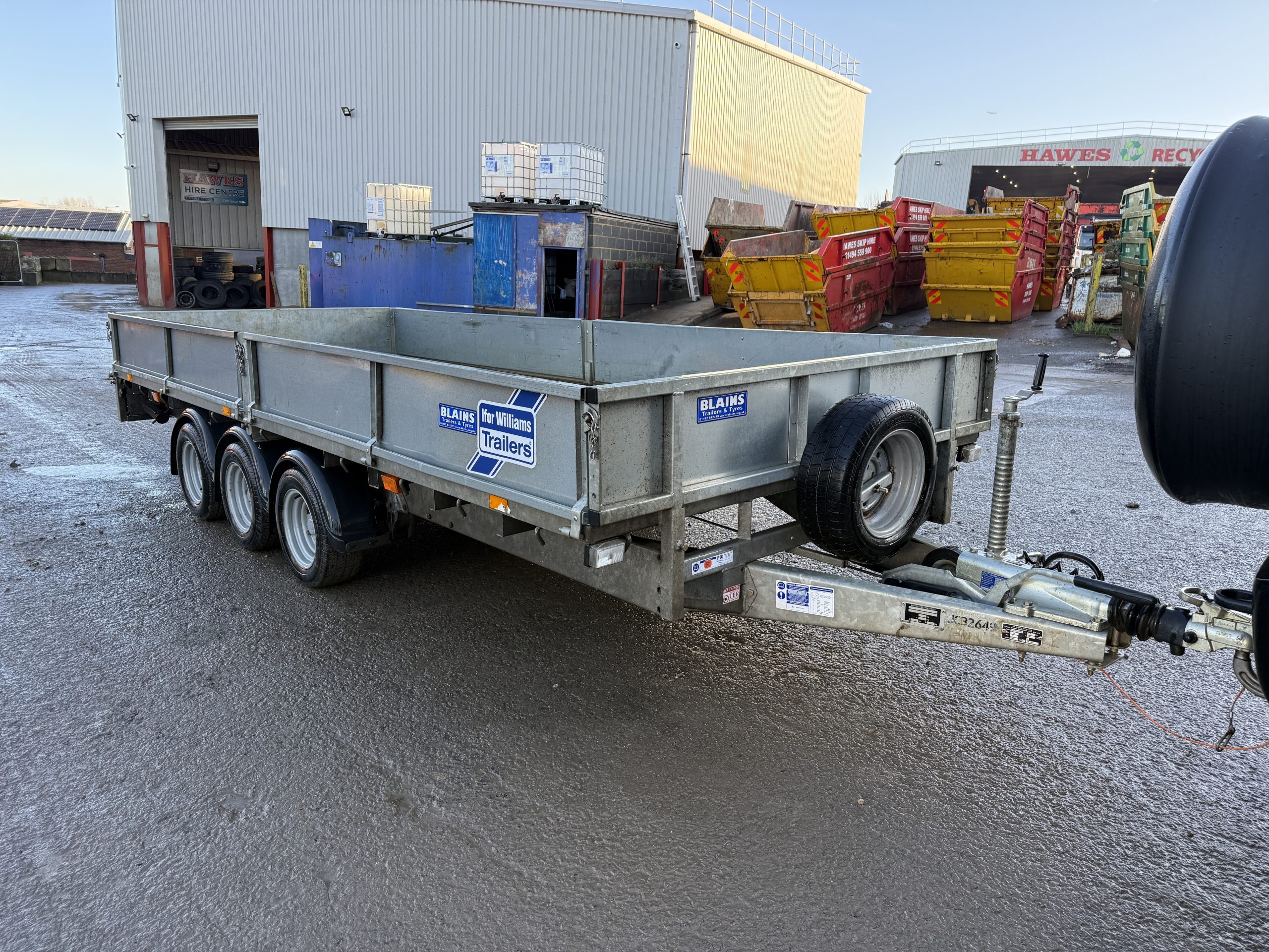 IFOR WILLIAMS TRAILER - used attachments & accessories for sale at J Hawes Ltd