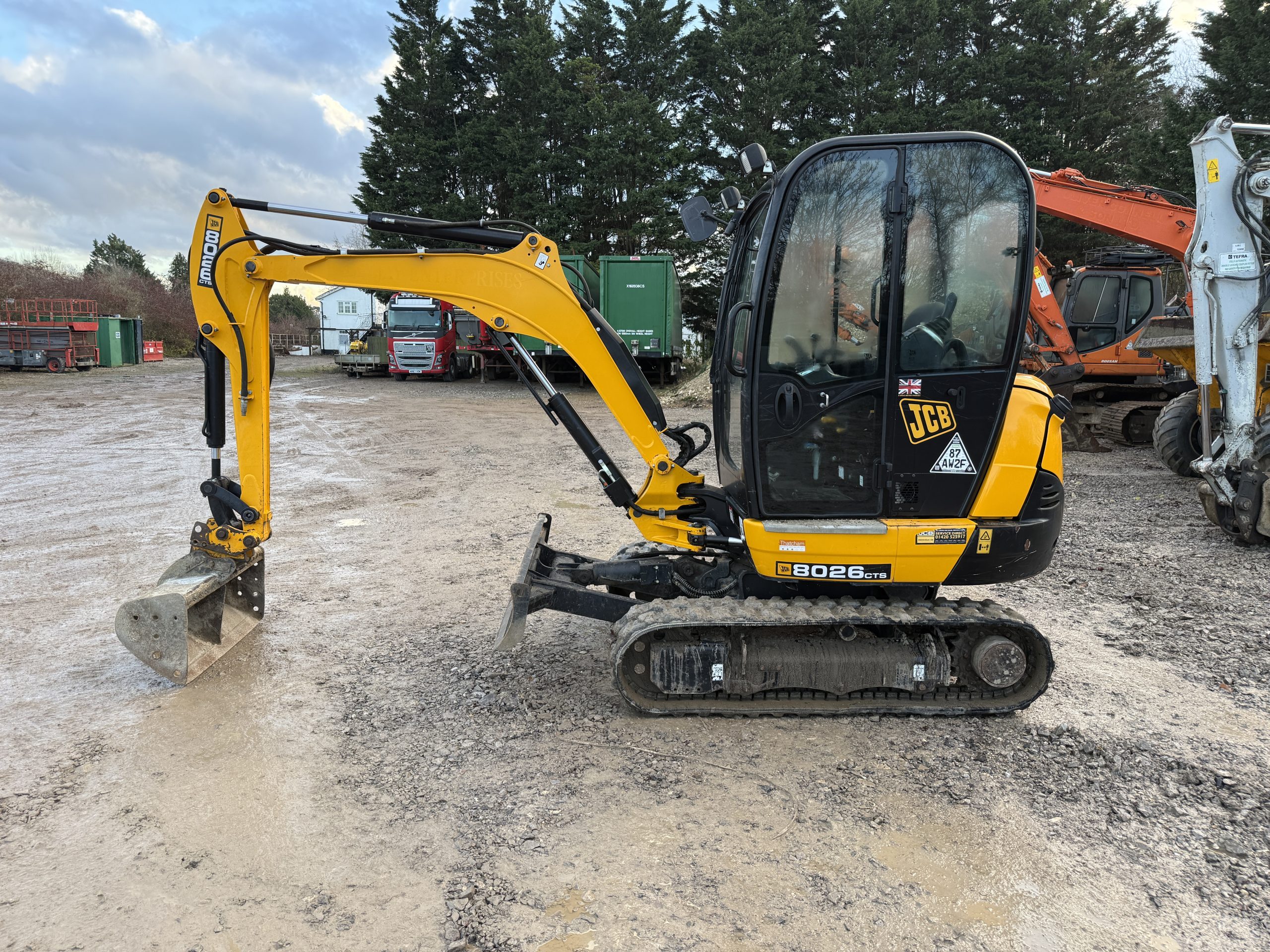 JCB 8026CTS MINI DIGGER 2019 - used plant for sale at J Hawes Ltd