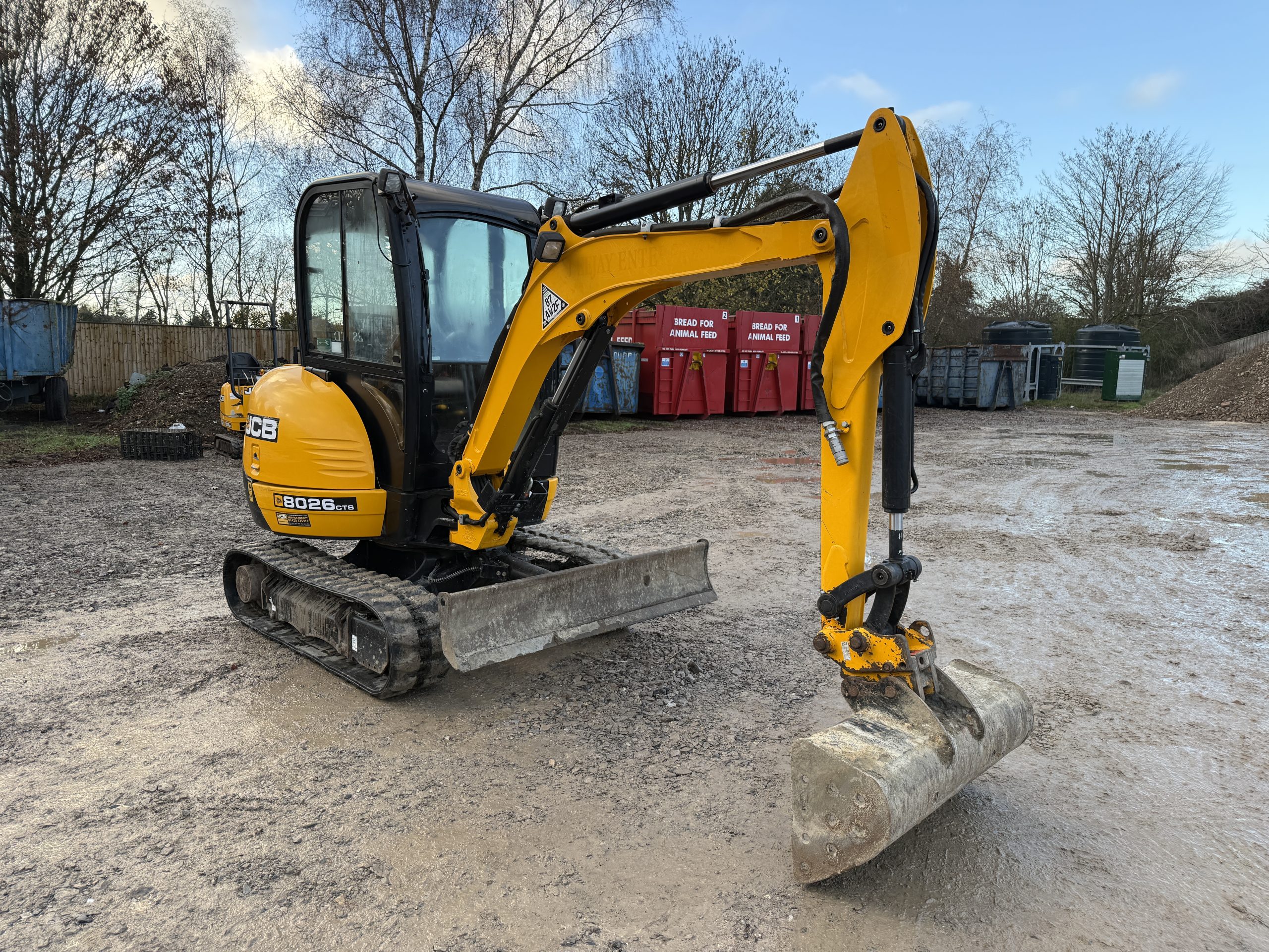 JCB 8026CTS MINI DIGGER 2019 - used plant for sale at J Hawes Ltd - view 3