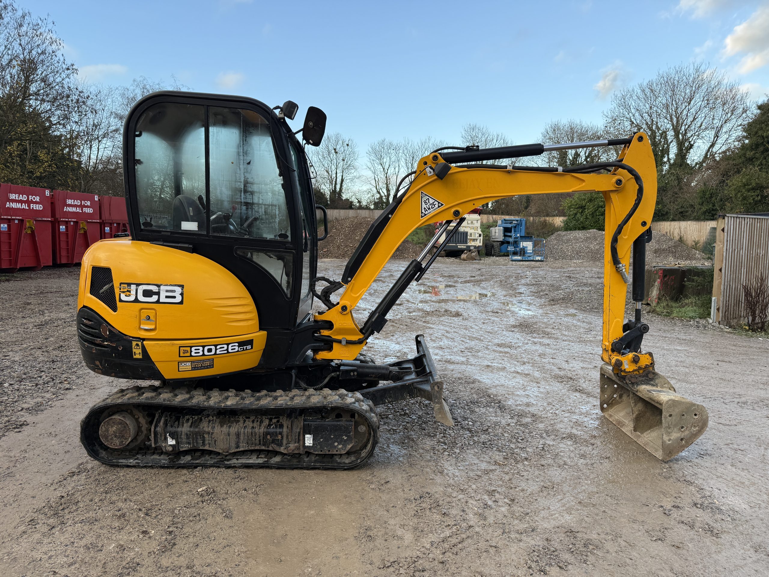 JCB 8026CTS MINI DIGGER 2019 - used plant for sale at J Hawes Ltd - view 4