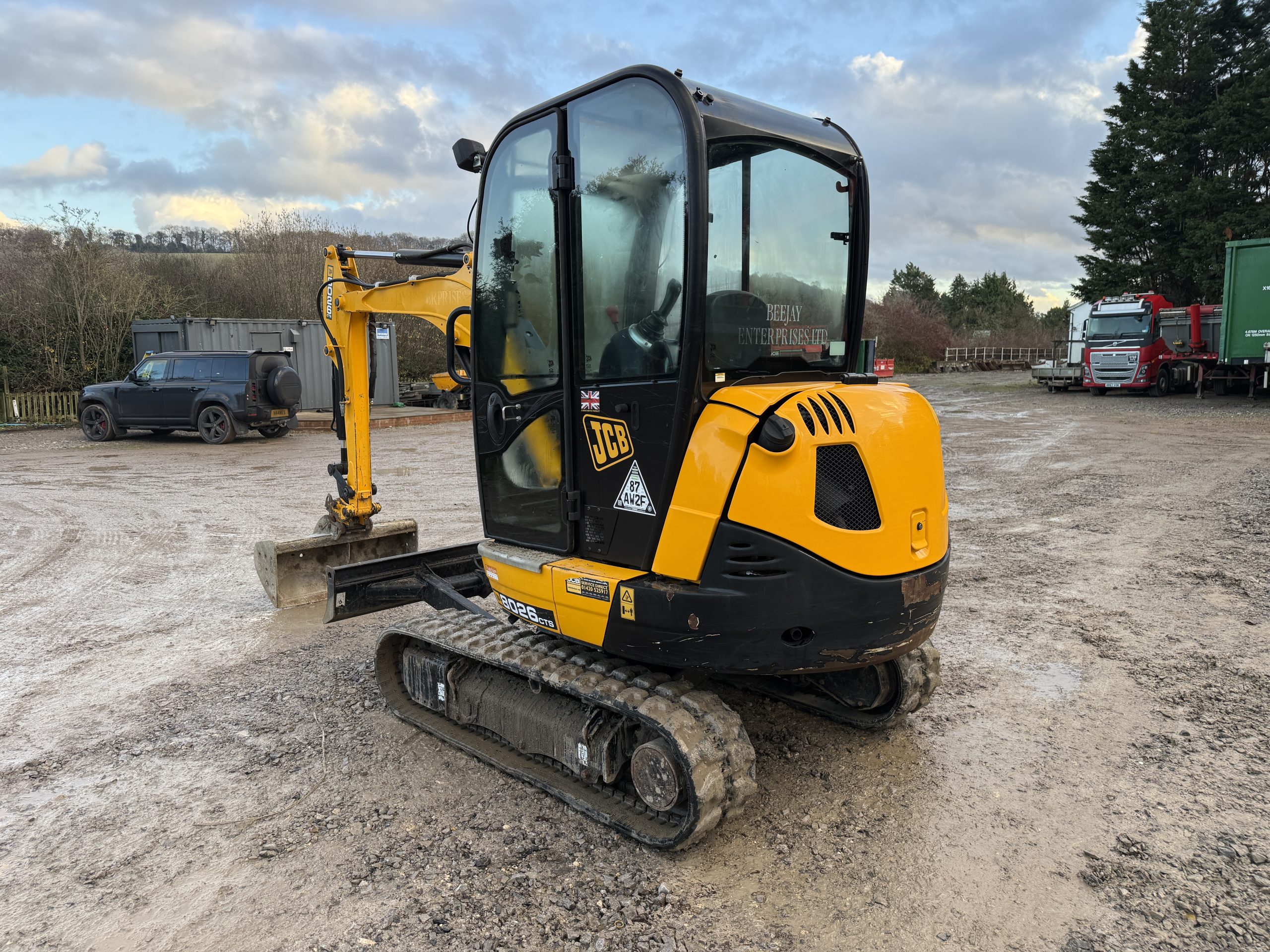 JCB 8026CTS MINI DIGGER 2019 - used plant for sale at J Hawes Ltd - view 7