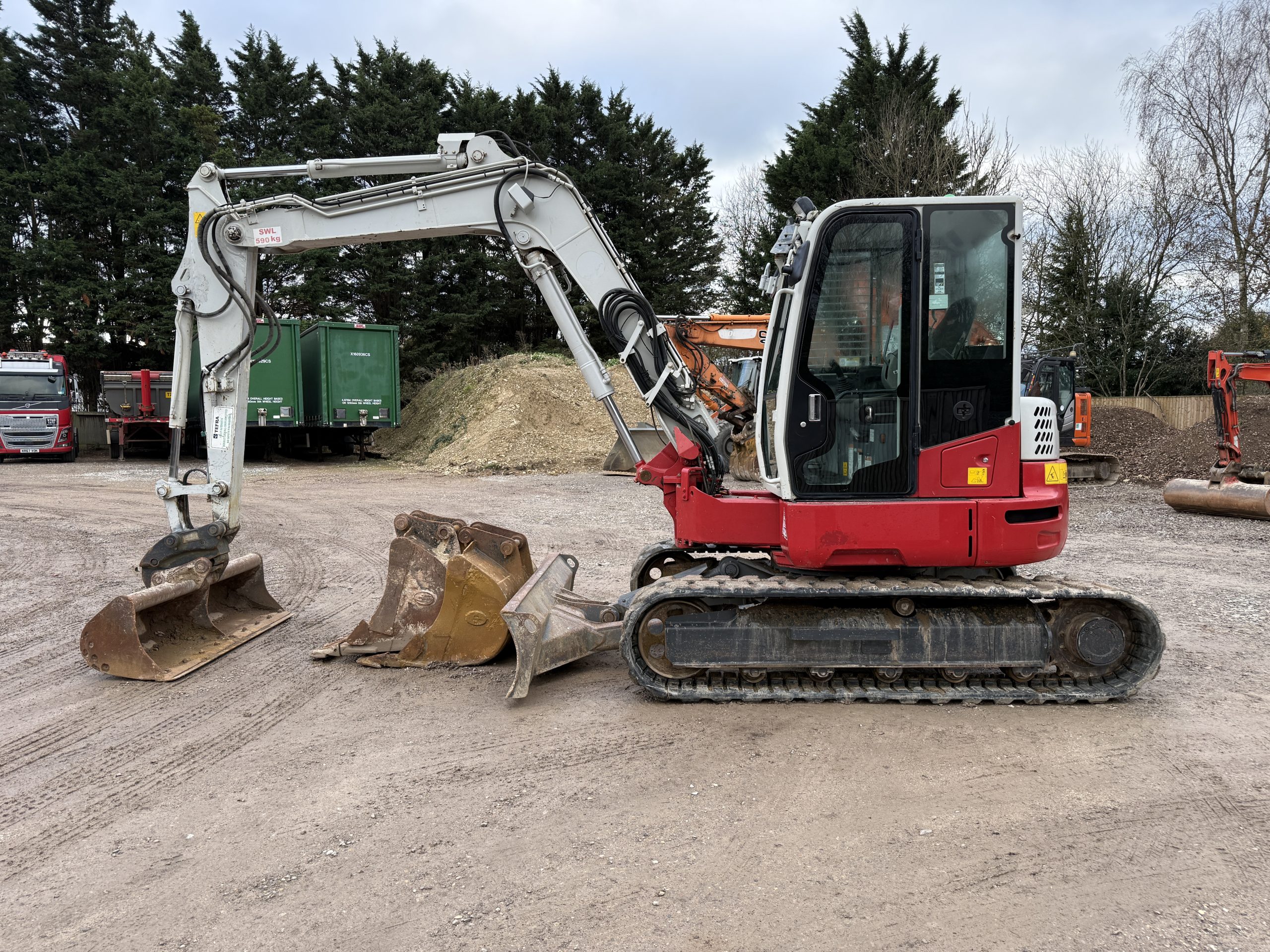 TAKEUCHI TB280FR - used plant for sale at J Hawes Ltd