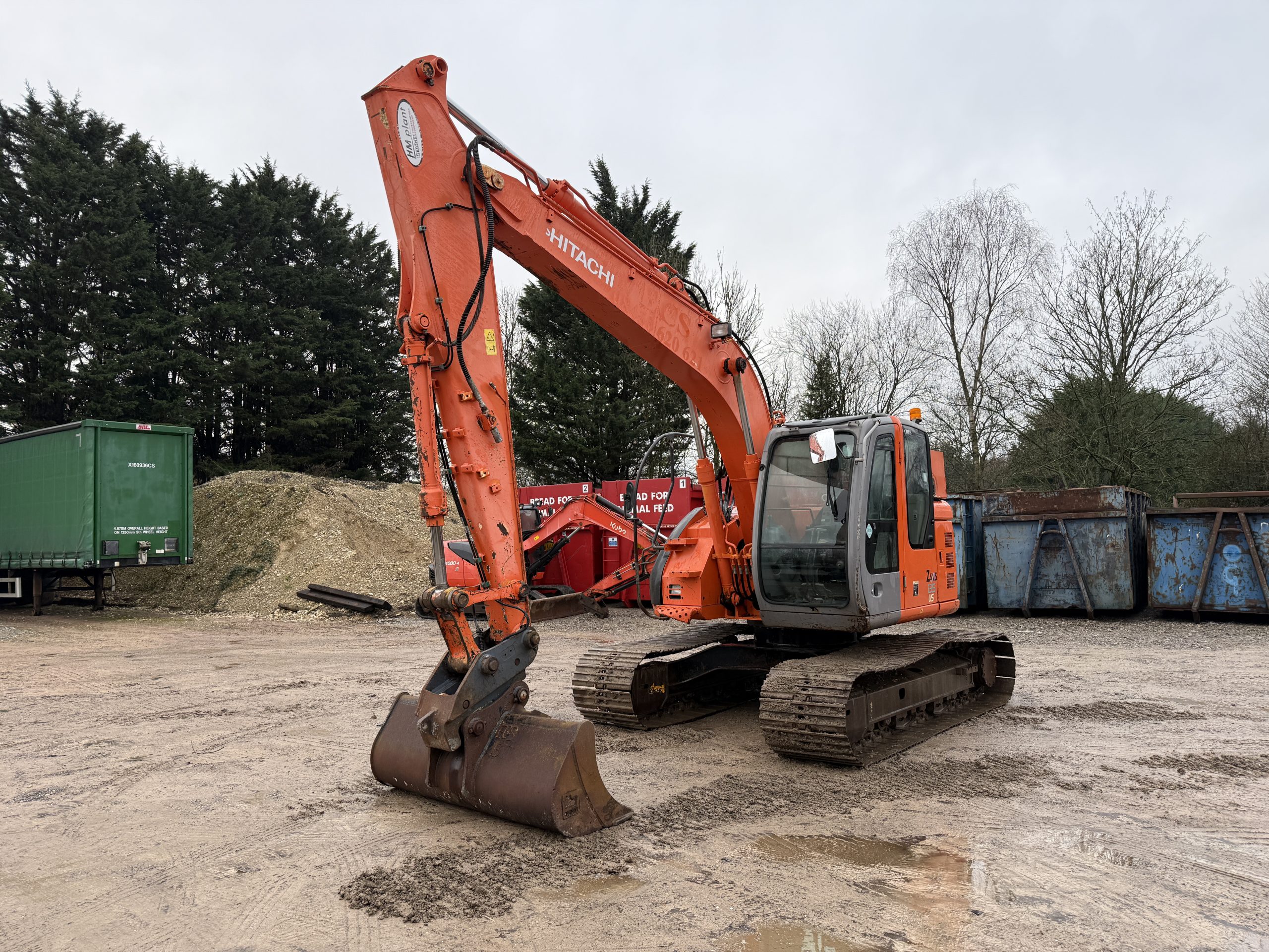 HITACHI ZX135US 2008 - used plant for sale at J Hawes Ltd - view 2