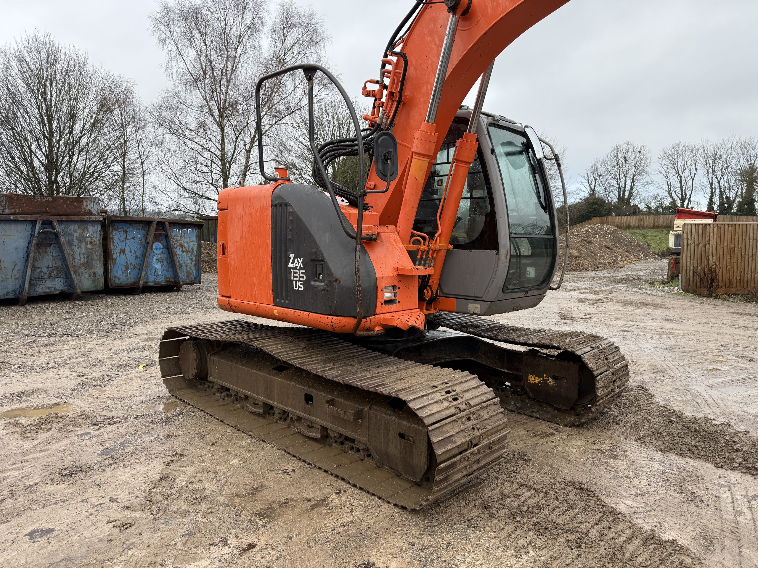 HITACHI ZX135US 2008 - used plant for sale at J Hawes Ltd - view 5