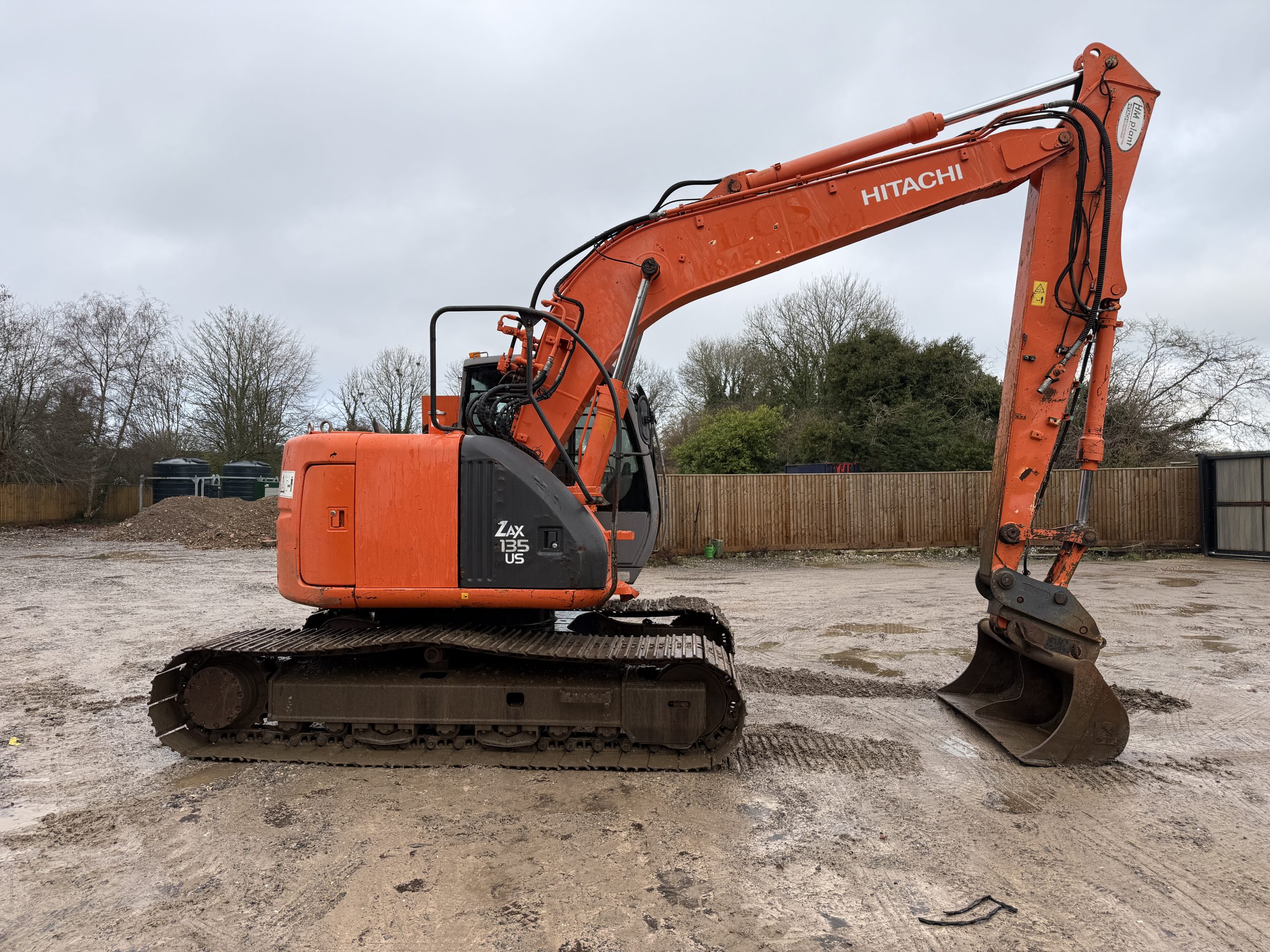 HITACHI ZX135US 2008 - used plant for sale at J Hawes Ltd - view 6