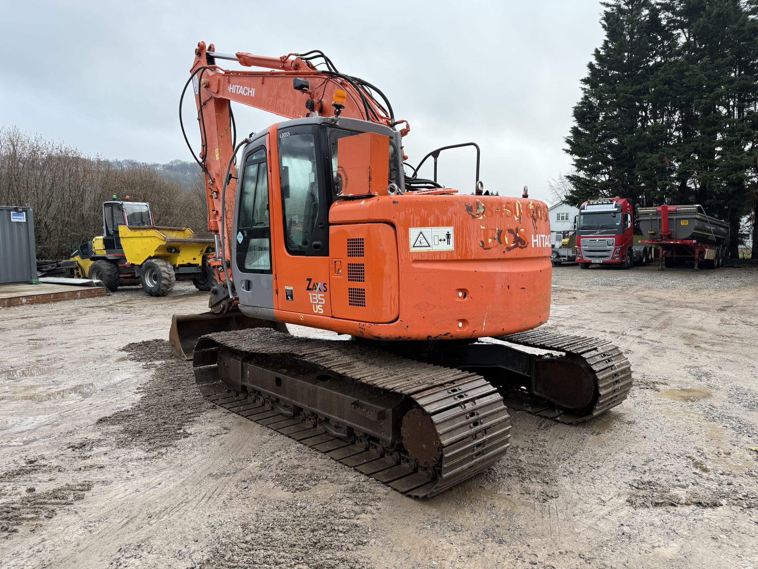 HITACHI ZX135US 2008 - used plant for sale at J Hawes Ltd - view 9