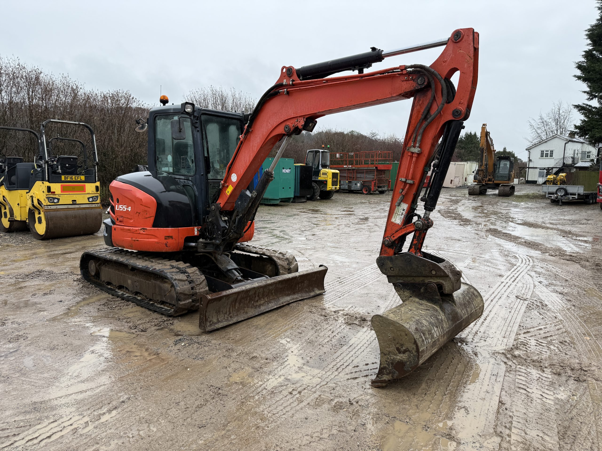 KUBOTA U55-4 2014 - used plant for sale at J Hawes Ltd