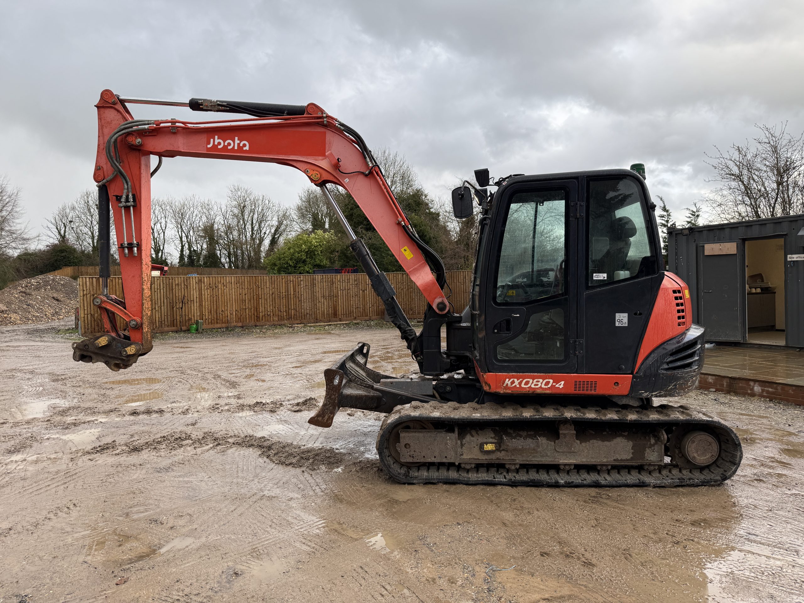 KUBOTA KX080-4 2015 - used plant for sale at J Hawes Ltd