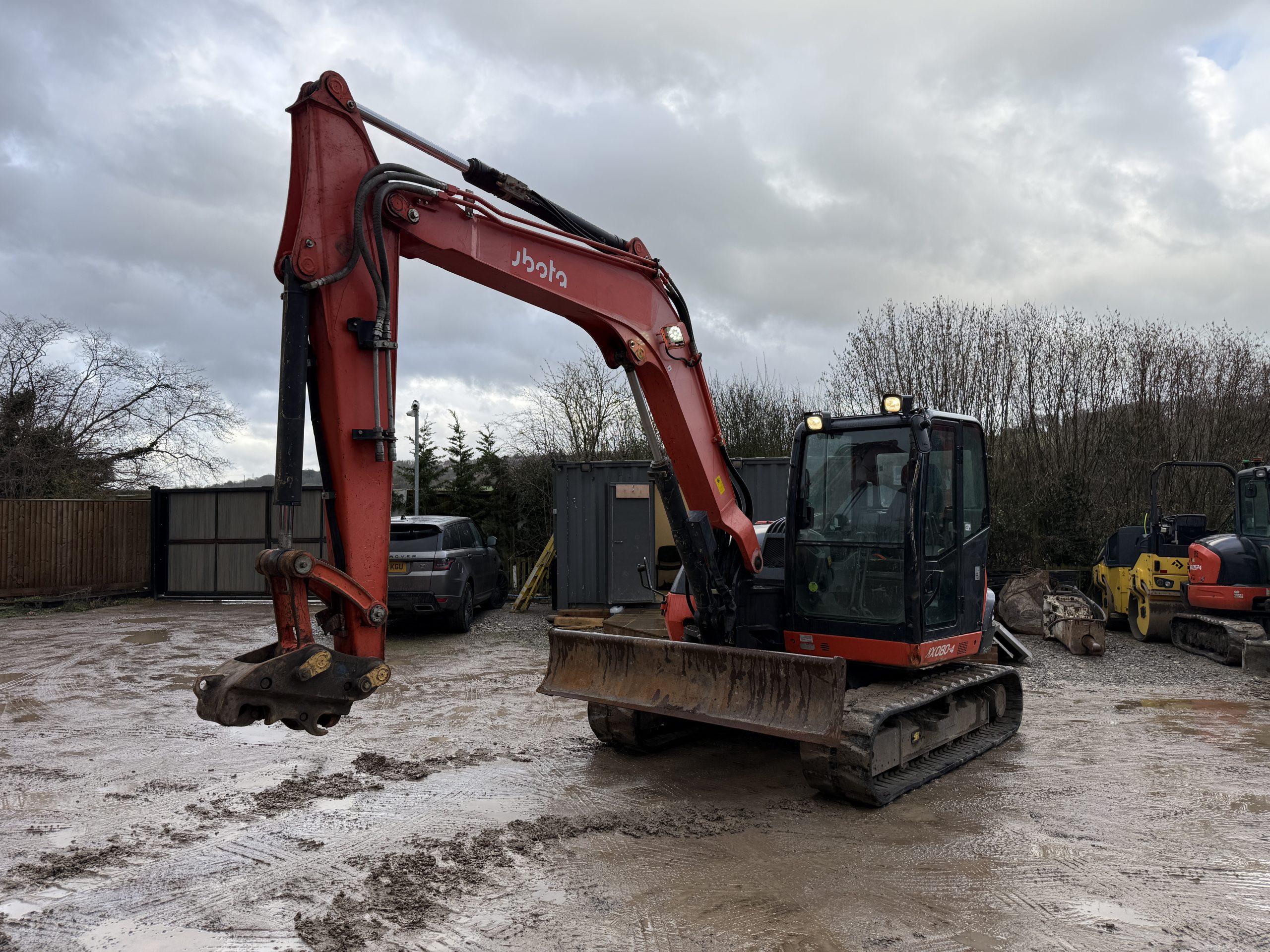 KUBOTA KX080-4 2015 - used plant for sale at J Hawes Ltd - view 2