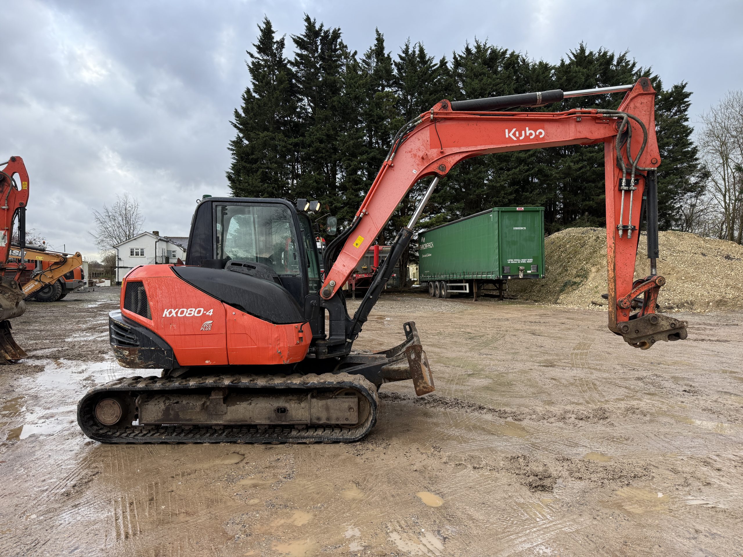 KUBOTA KX080-4 2015 - used plant for sale at J Hawes Ltd - view 4