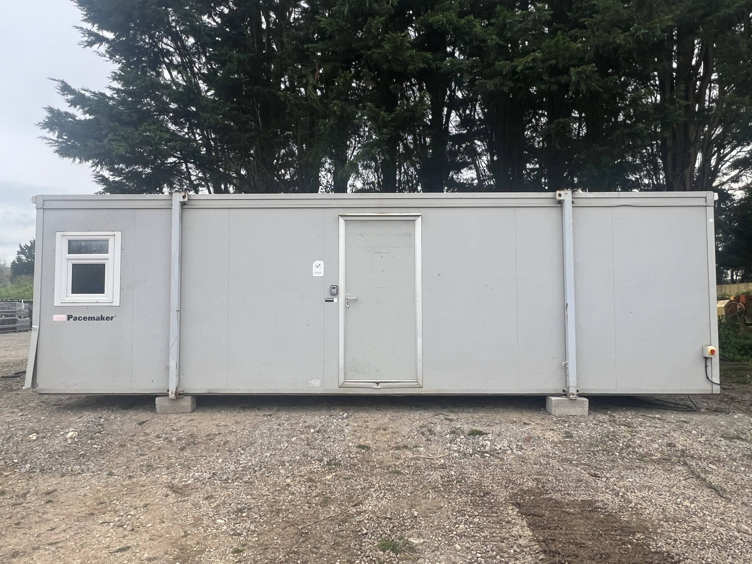 PORTAKABIN SITE OFFICE 28X10 - used attachments & accessories for sale at J Hawes Ltd