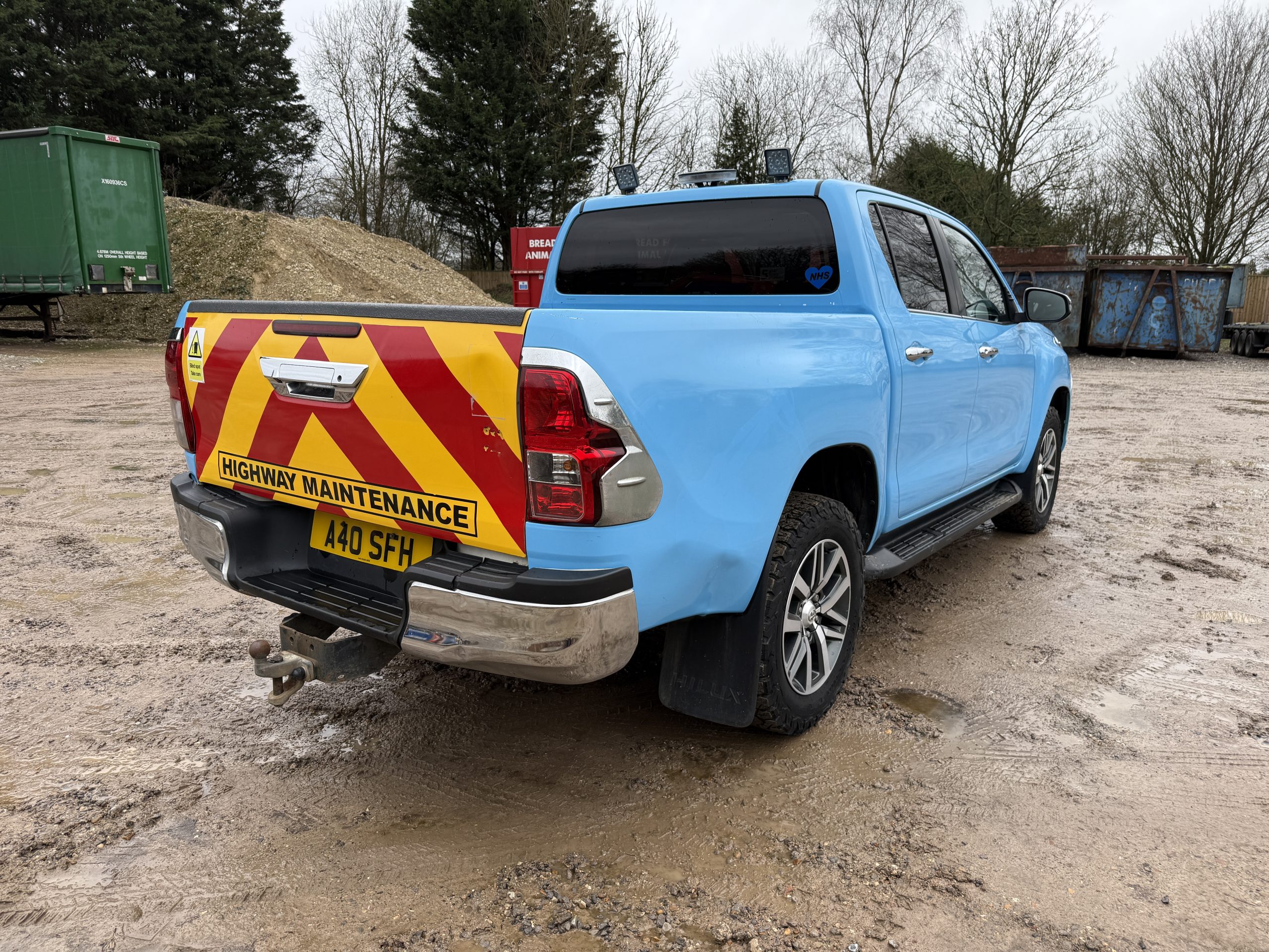 TOYOTA HILUX 2018 - used trucks for sale at J Hawes Ltd - view 3
