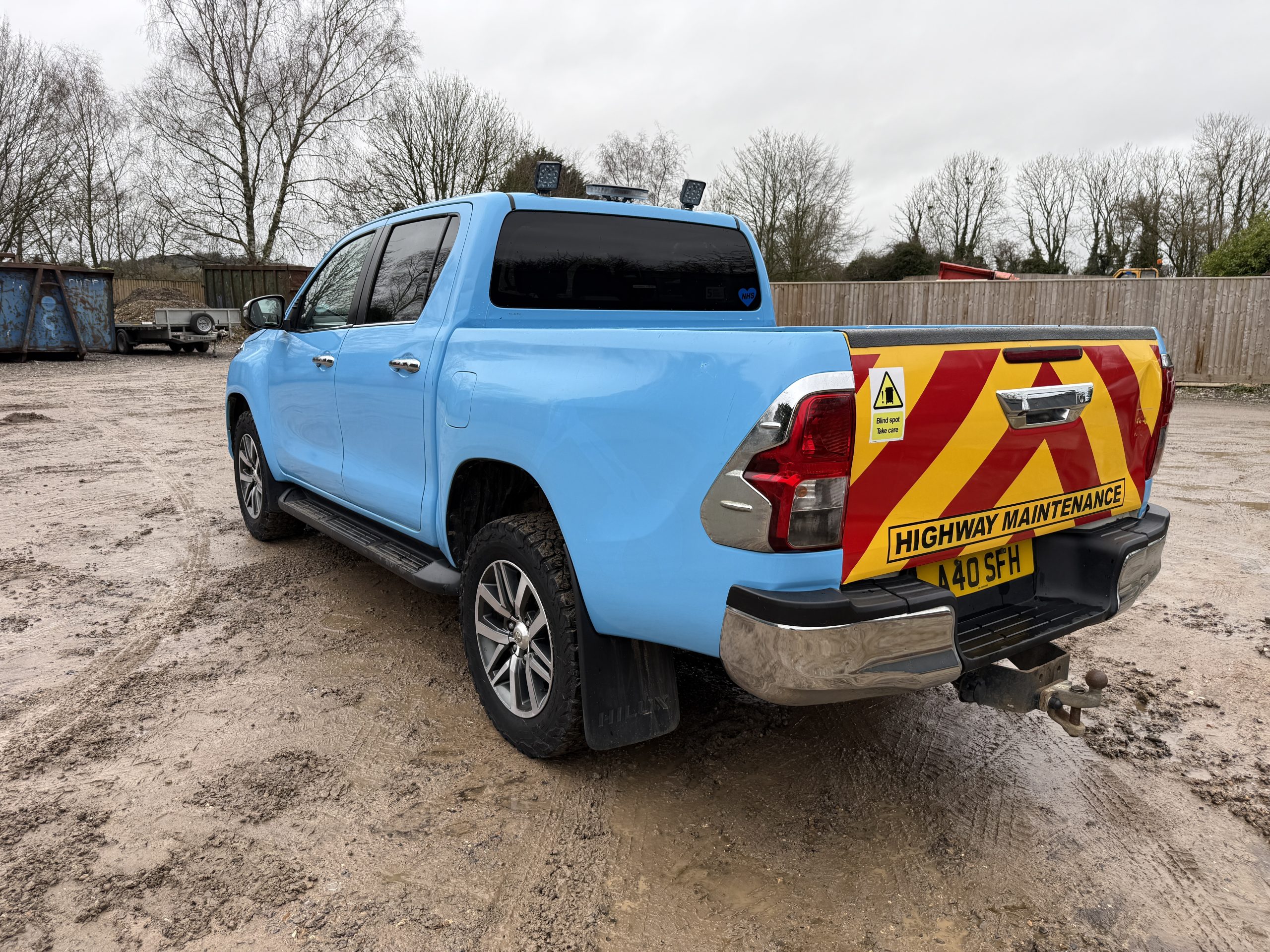 TOYOTA HILUX 2018 - used trucks for sale at J Hawes Ltd - view 5