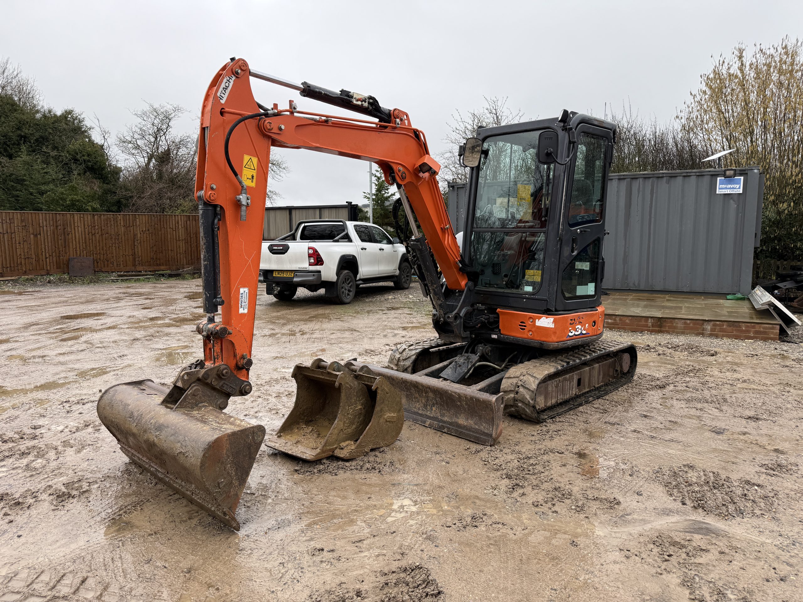 HITACHI ZX33U-6 CLR 2019 - used plant for sale at J Hawes Ltd - view 3